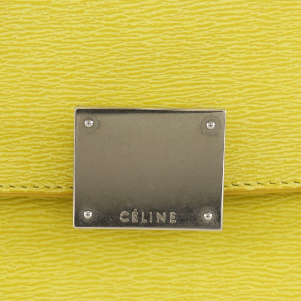 Celine Celine CELINE Trapeze Small Calf Handbag Leather Handbag 174683 DUTY FREE for USA Size ONE SIZE - 16 Thumbnail