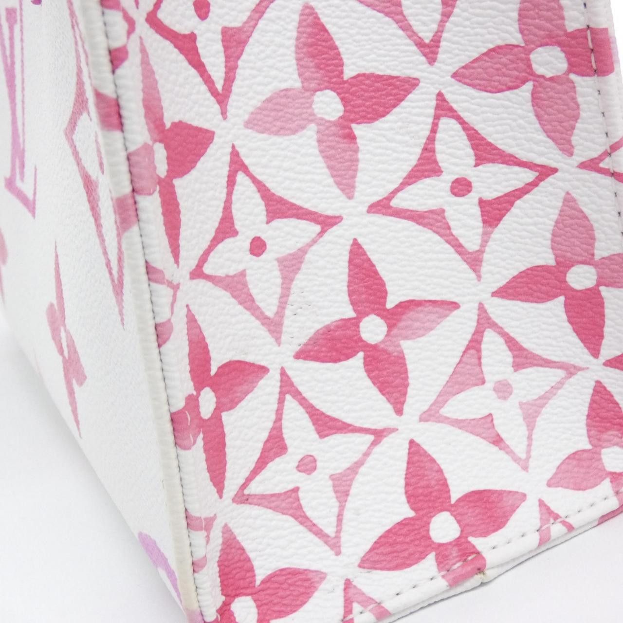 Louis Vuitton Louis Vuitton Louis Vuitton Monogram Flower Tile OnTheGo PM Bag Textile Tote Bag M22976 DUTY FREE for USA Size ONE SIZE - 4 Thumbnail