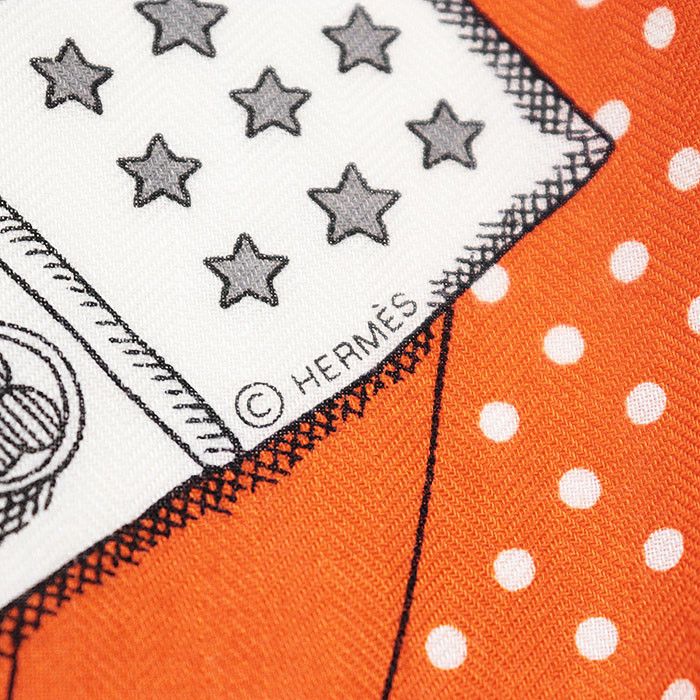 Hermes Hermes Hermes Carre Geant140 Zouaves et Dragons Cashmere Silk Scarf Textile Scarf DUTY FREE for USA Size ONE SIZE - 8 Thumbnail