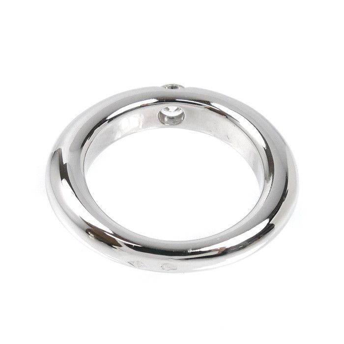 Cartier Cartier Cartier Ellipse Au750 White Gold Diamond Ring Size 10 Precious Metal Ring B4027350 DUTY FREE for USA Size ONE SIZE - 4 Thumbnail