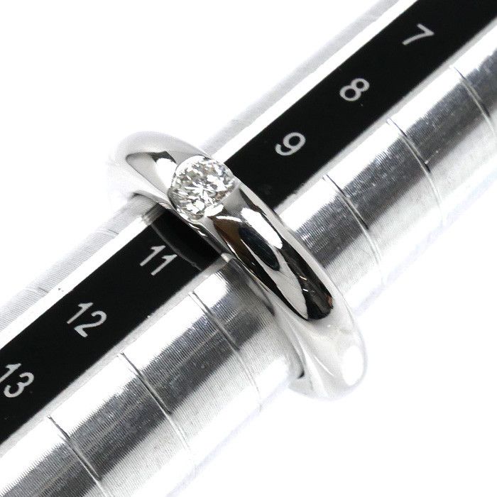 Cartier Cartier Cartier Ellipse Au750 White Gold Diamond Ring Size 10 Precious Metal Ring B4027350 DUTY FREE for USA Size ONE SIZE - 6 Thumbnail