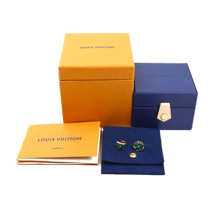 Louis Vuitton Louis Vuitton Louis Vuitton Star Blossom Sun Blossom BB Au750 Earrings Precious Metal Earrings Q96673/Q96672 DUTY FREE for USA Size ONE SIZE - 5 Thumbnail