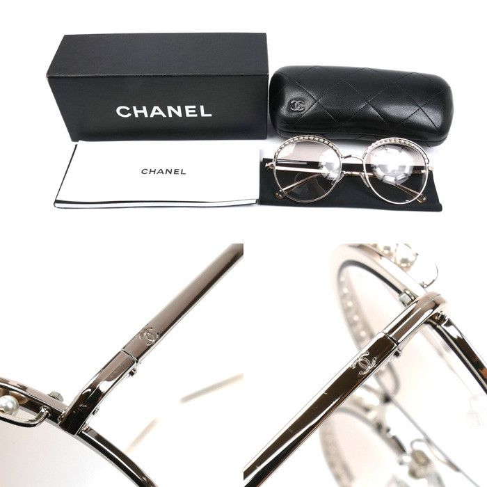 Chanel Chanel Chanel Coco Mark Sunglasses Plastic / Synthetic Sunglasses 4247-H DUTY FREE for USA Size ONE SIZE - 6 Thumbnail