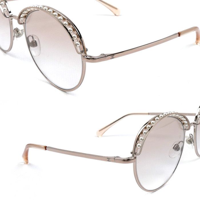 Chanel Chanel Chanel Coco Mark Sunglasses Plastic / Synthetic Sunglasses 4247-H DUTY FREE for USA Size ONE SIZE - 3 Thumbnail