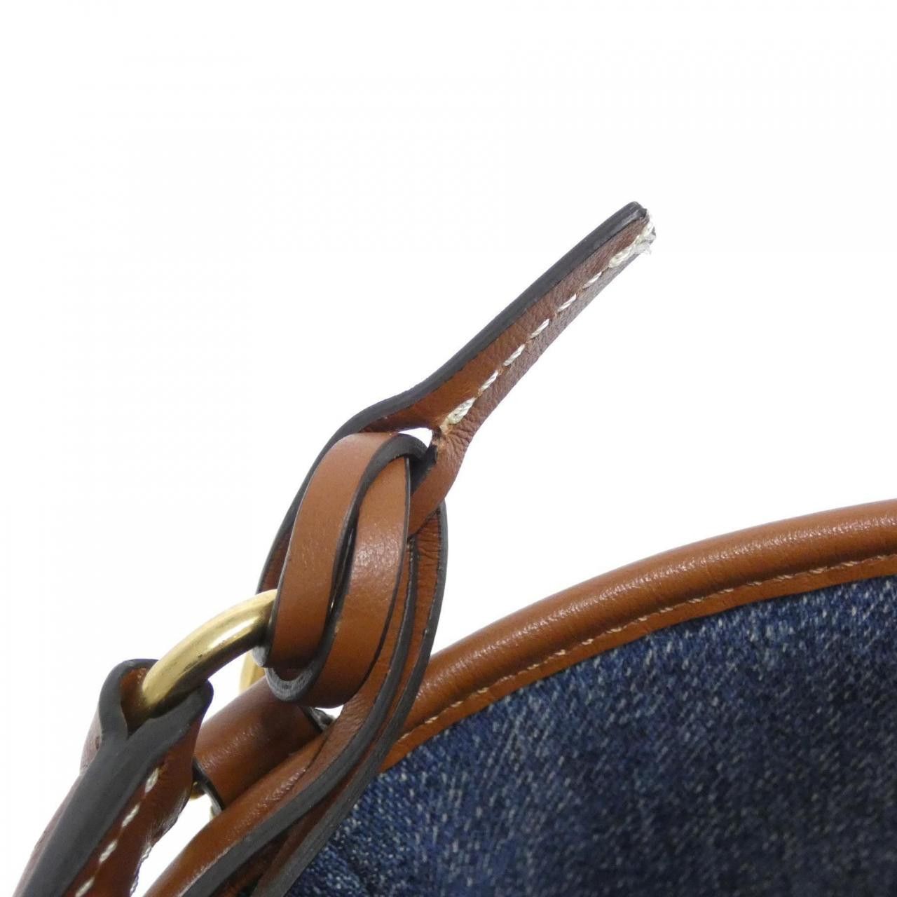 Celine Celine Celine 16 Denim Bucket Bag Textile Shoulder Bag 195572ERE DUTY FREE for USA Size ONE SIZE - 7 Thumbnail
