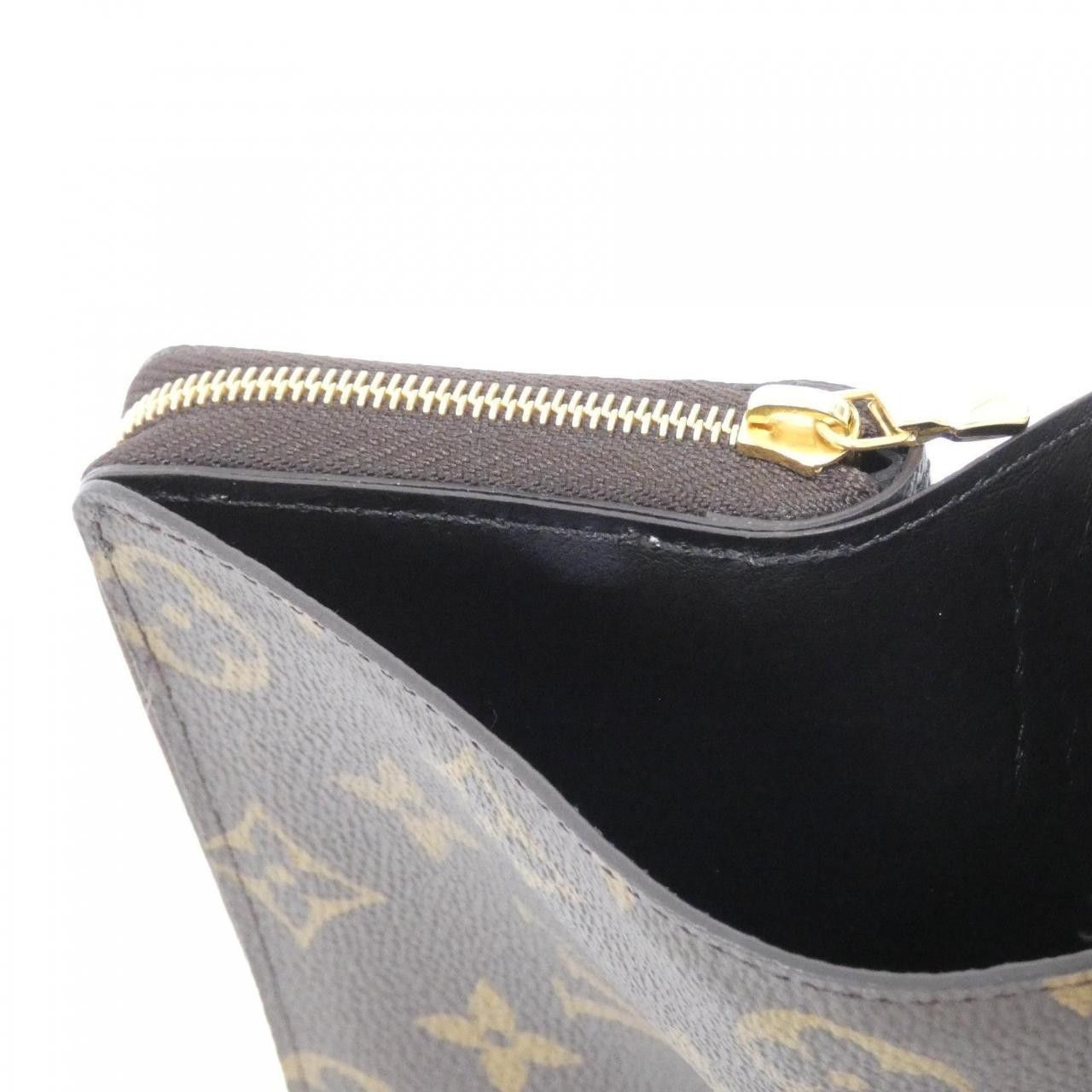 Louis Vuitton Louis Vuitton Louis Vuitton Portefeuille Lou Monogram Wallet Textile Short Wallet M81461 DUTY FREE for USA Size ONE SIZE - 7 Thumbnail