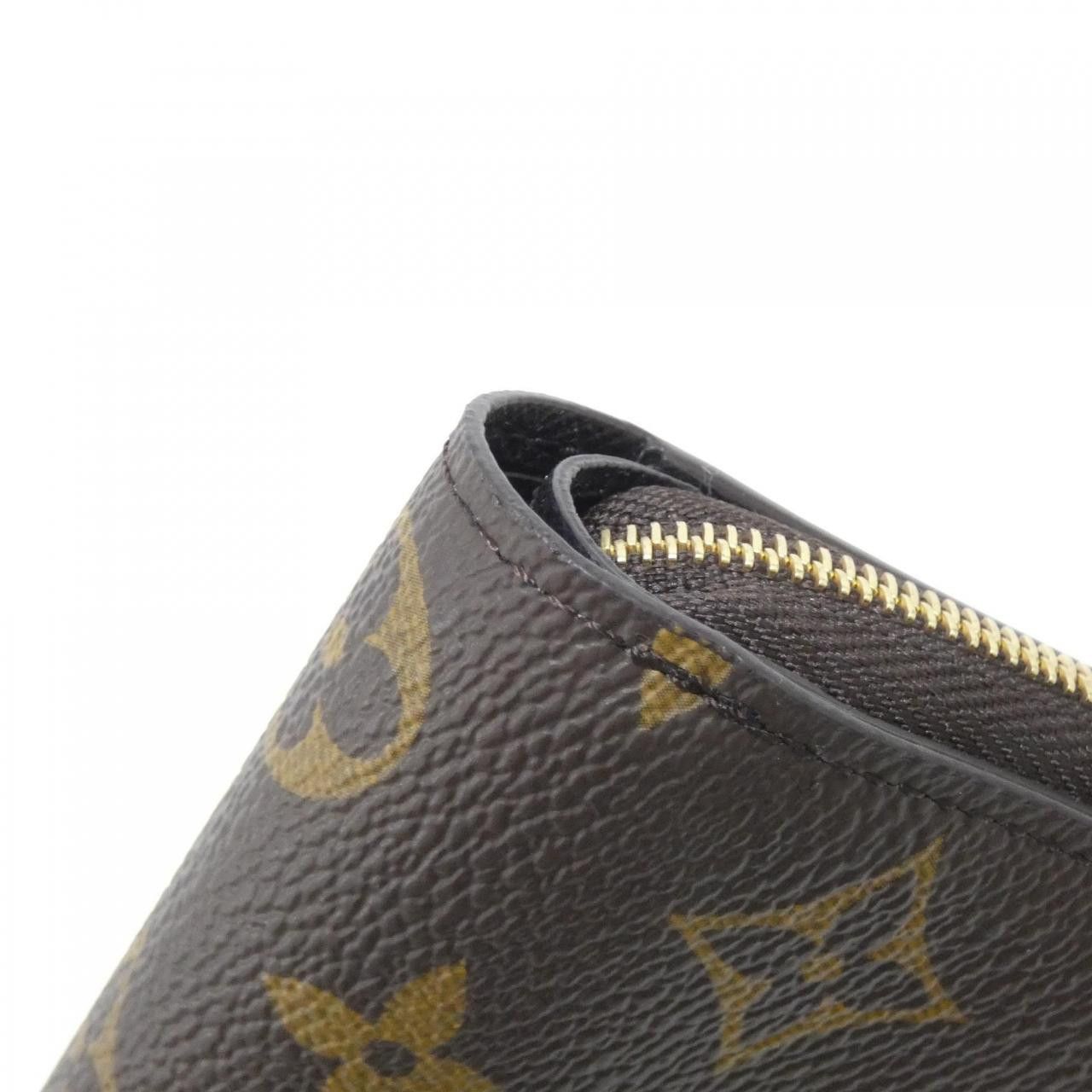 Louis Vuitton Louis Vuitton Louis Vuitton Portefeuille Lou Monogram Wallet Textile Short Wallet M81461 DUTY FREE for USA Size ONE SIZE - 4 Thumbnail