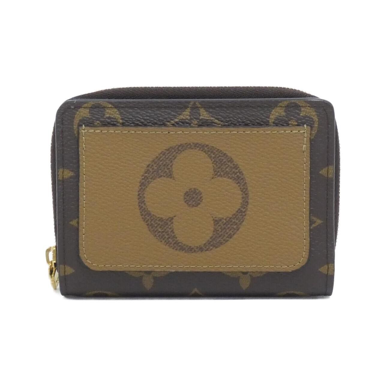 Louis Vuitton Louis Vuitton Louis Vuitton Portefeuille Lou Monogram Wallet Textile Short Wallet M81461 DUTY FREE for USA Size ONE SIZE - 2 Thumbnail
