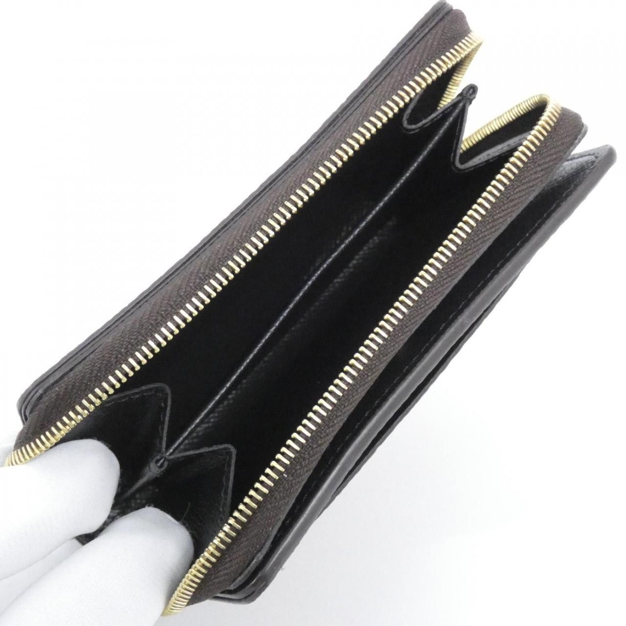 Louis Vuitton Louis Vuitton Louis Vuitton Portefeuille Lou Monogram Wallet Textile Short Wallet M81461 DUTY FREE for USA Size ONE SIZE - 8 Thumbnail