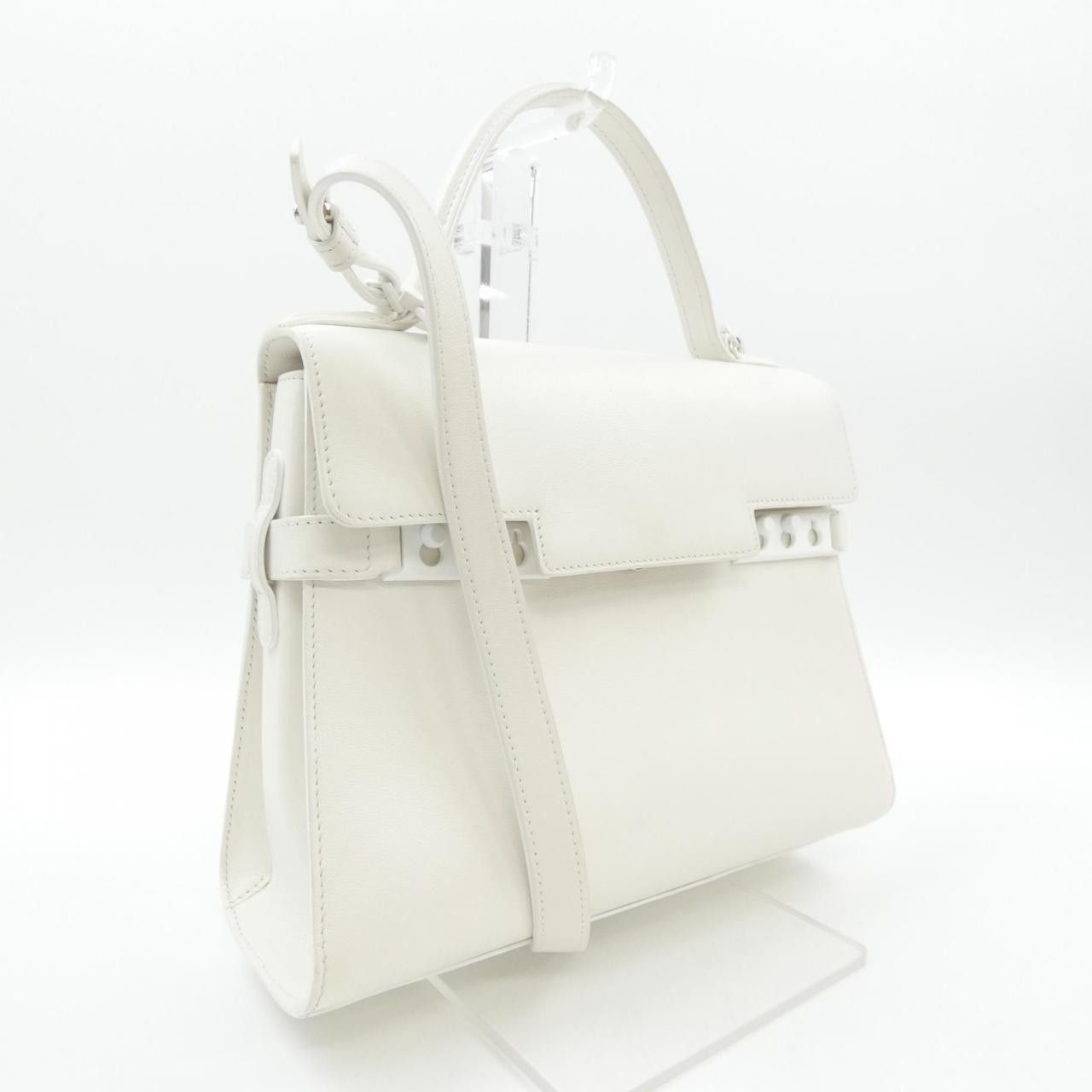 Delvaux Delvaux Delvaux Tempete Box Calf Bag Leather Crossbody Bag DUTY FREE for USA Size ONE SIZE - 2 Thumbnail