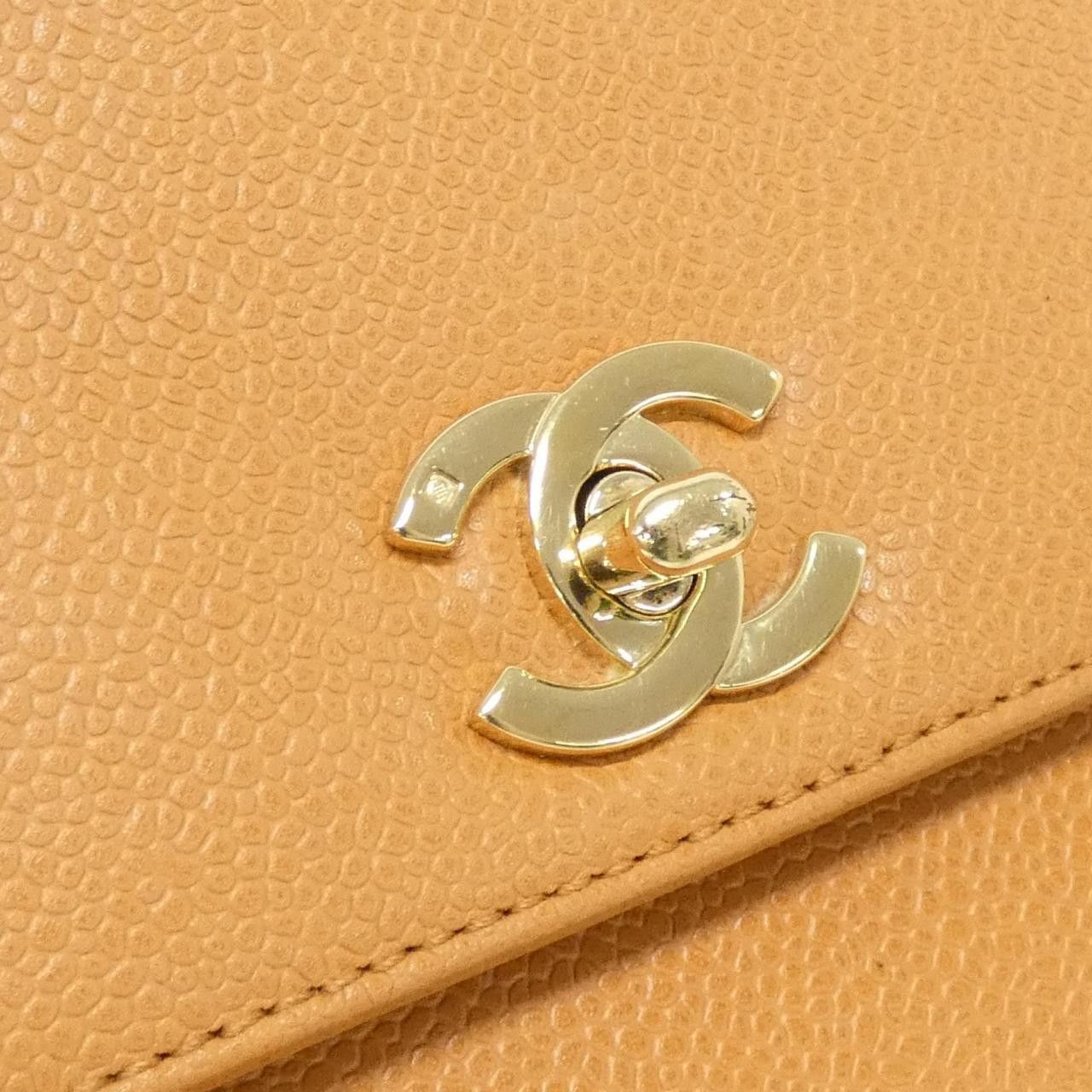 Chanel Chanel Chanel Caviar Skin Handbag Leather Handbag DUTY FREE for USA Size ONE SIZE - 5 Thumbnail