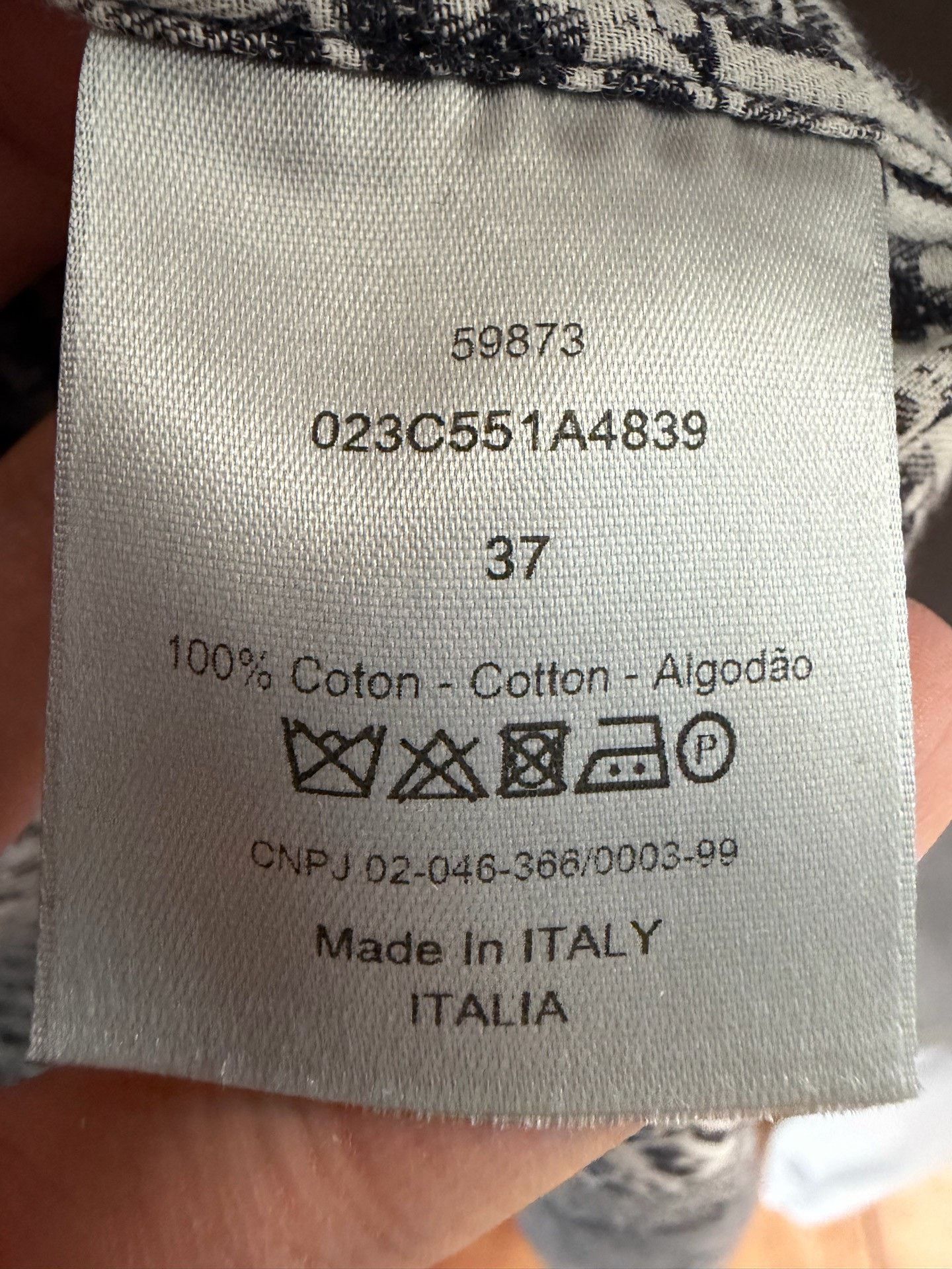 Dior Dior Shirt l Men Size US L / EU 52-54 / 3 - 4 Thumbnail