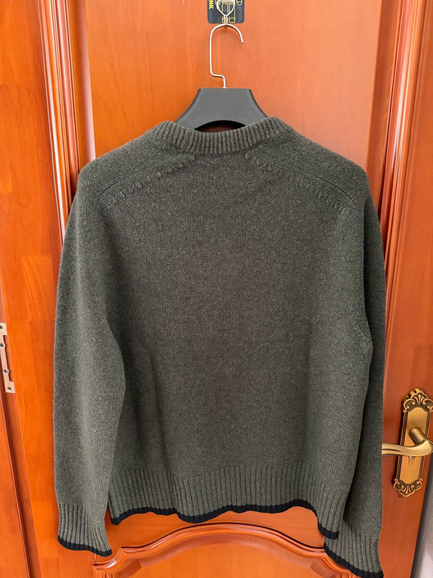 Dior Dior Wool Green Sweater L Women Size L / US 10 / IT 46 - 2 Thumbnail