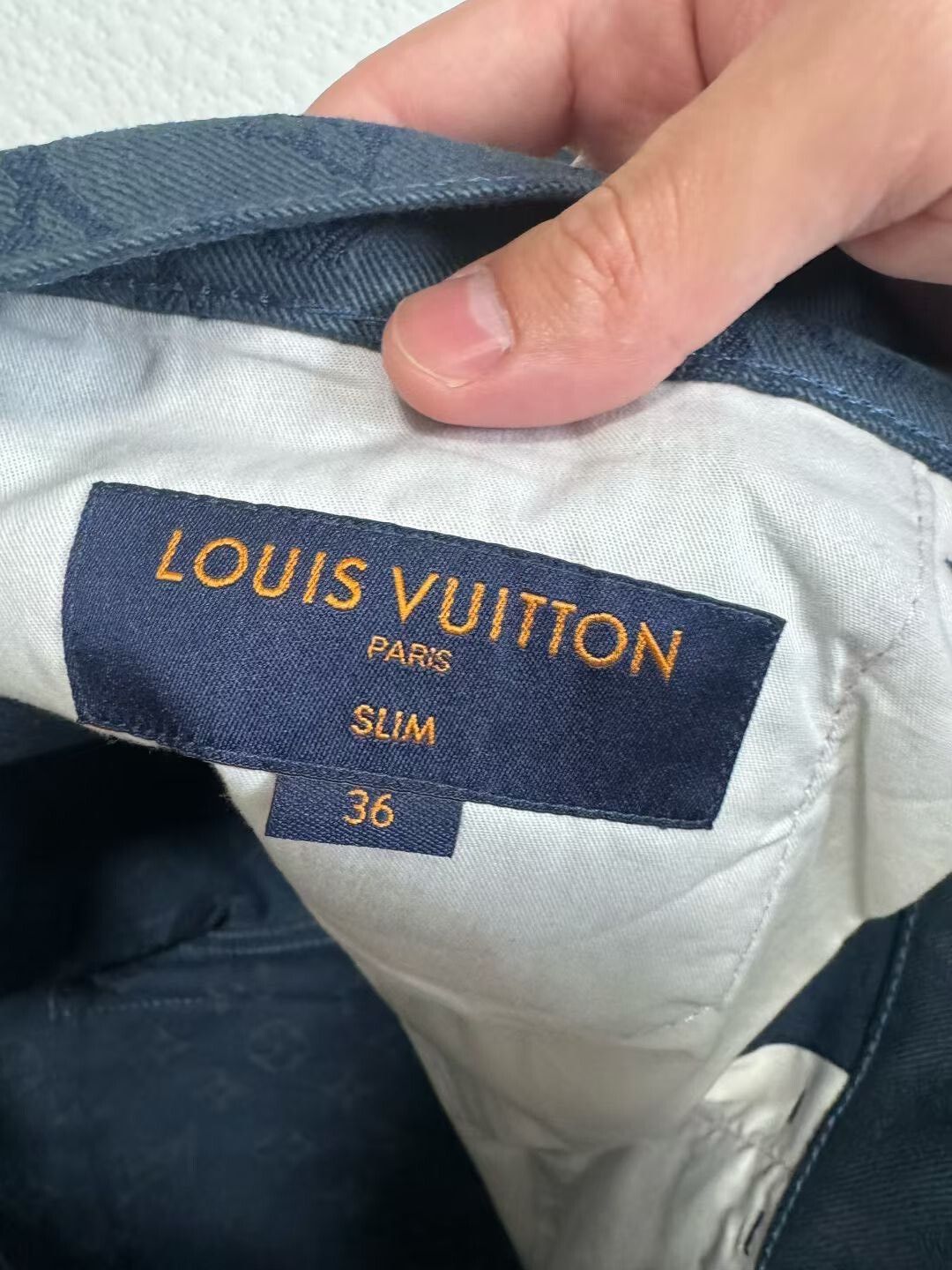 Louis Vuitton Louis Vuitton Denim Blue Denim Jeans 34 Men Size US 34 / EU 50 - 3 Thumbnail