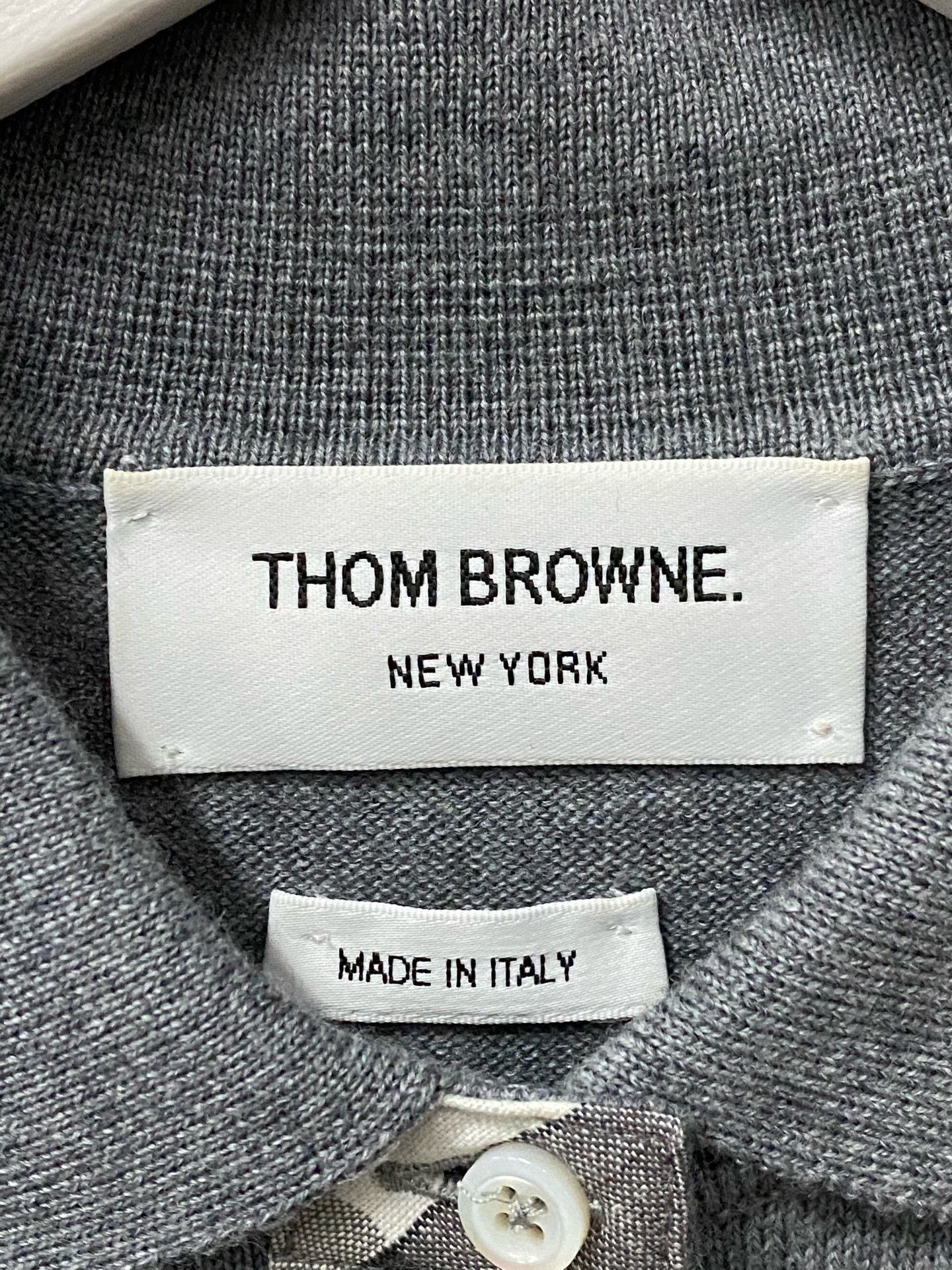 Thom Browne Thom Browne Knit Brown T-Shirt L Women Size L / US 10 / IT 46 - 5 Thumbnail