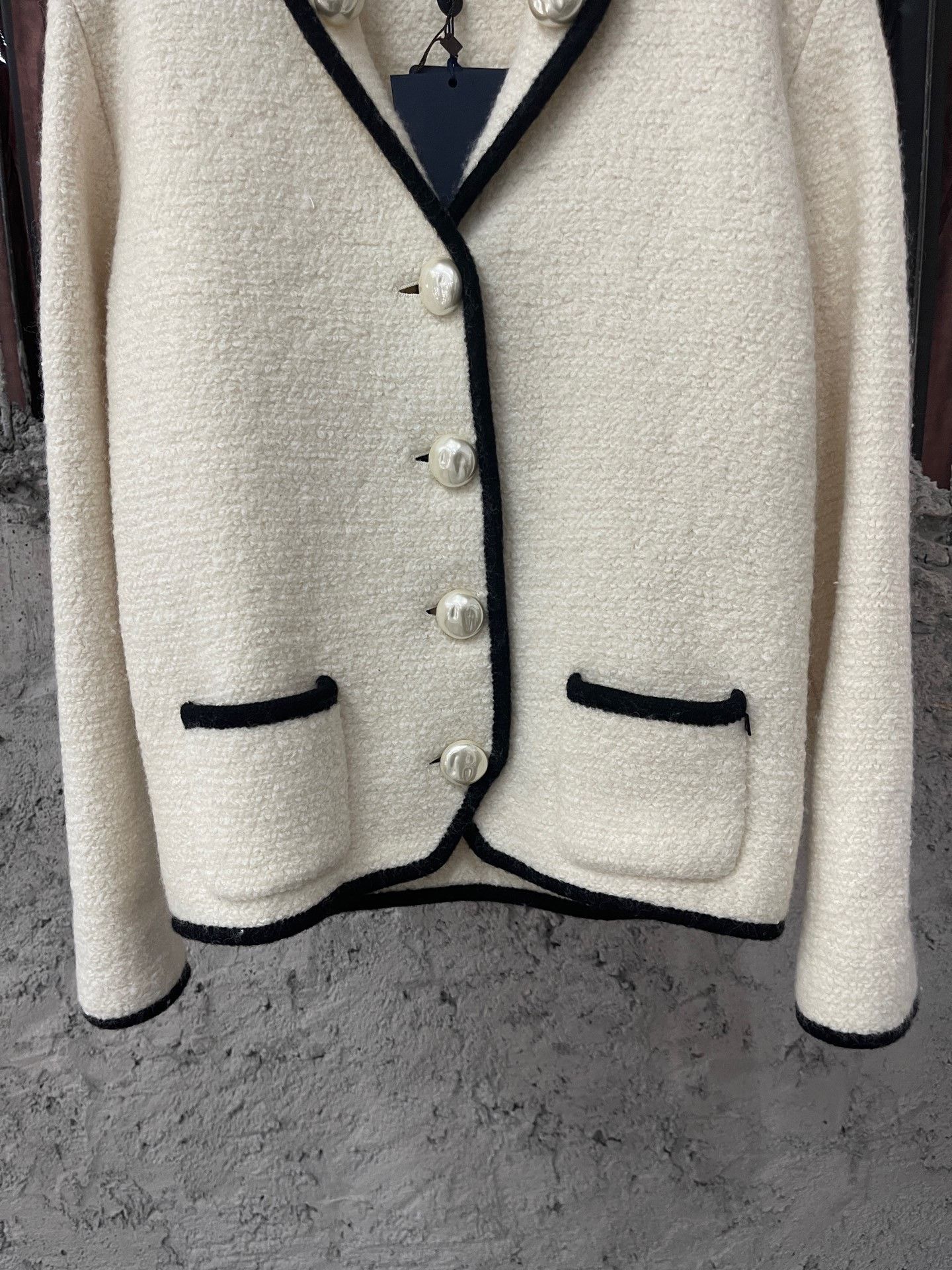 Louis Vuitton Louis Vuitton Wool Coat S Women Size S / US 4 / IT 40 - 4 Thumbnail