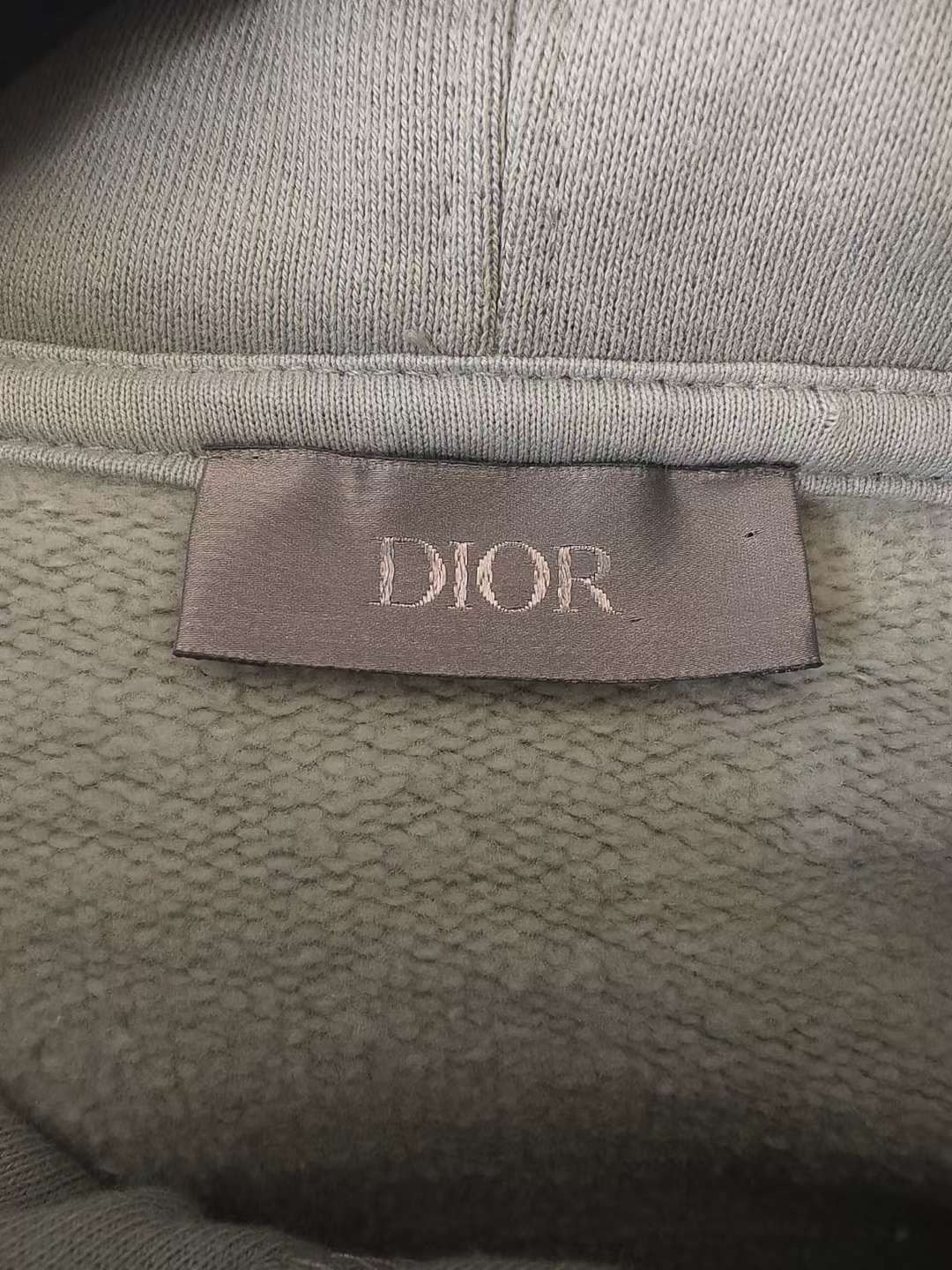 Dior Dior Retro Printed Green Hoodie xxl Men Size US XXL / EU 58 / 5 - 3 Thumbnail
