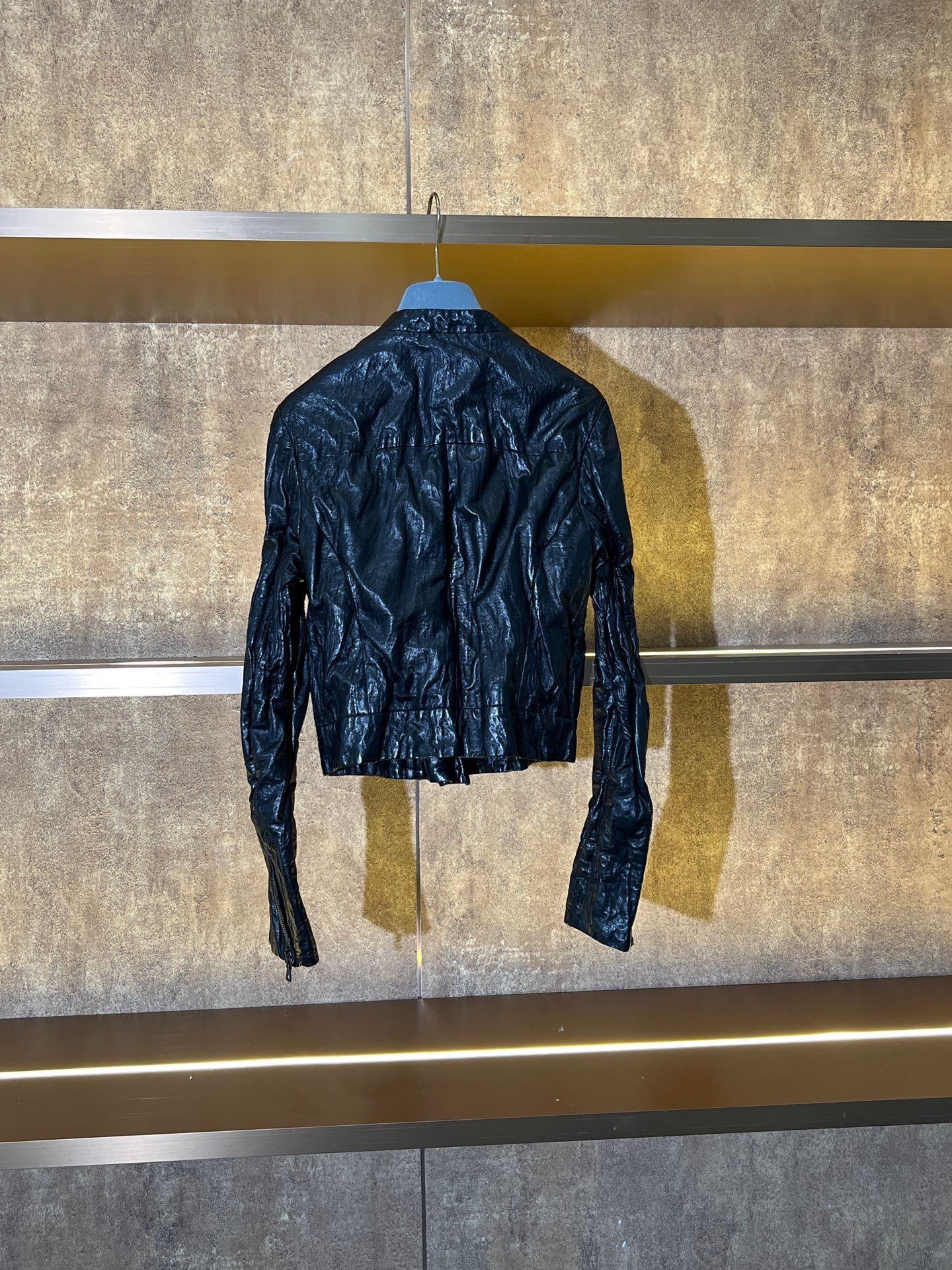 Prada Prada Leather Light Jacket s Men Size US S / EU 44-46 / 1 - 2 Thumbnail