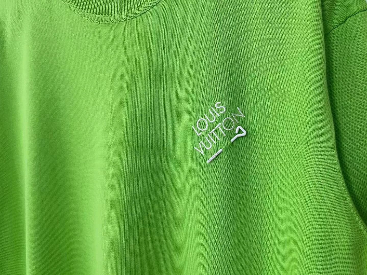 Louis Vuitton Louis Vuitton Knit Green Sweater xl Men Size US XL / EU 56 / 4 - 2 Thumbnail