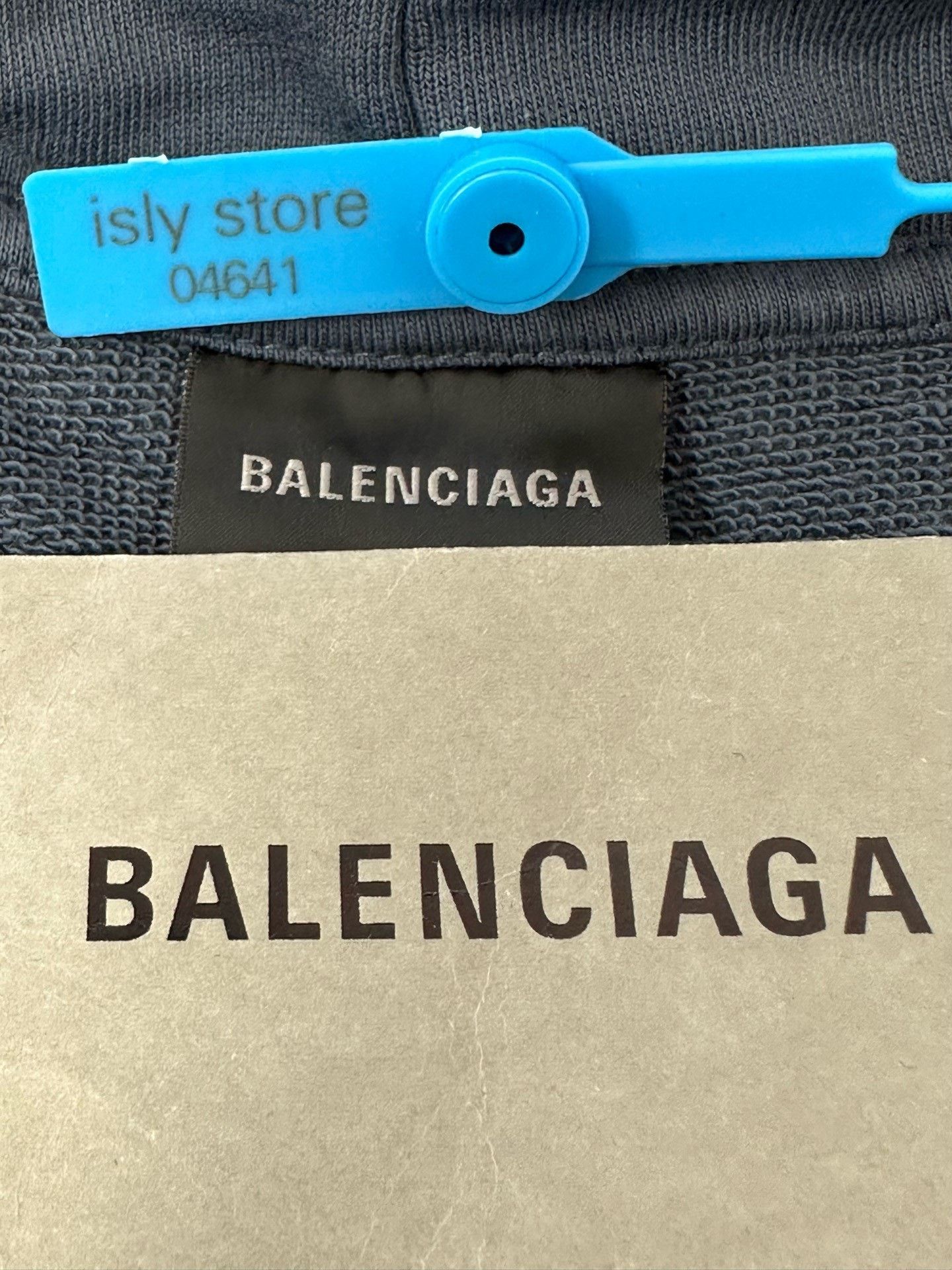 Balenciaga Balenciaga Printed Graphic Blue Hoodie xs Men Size US XS / EU 42 / 0 - 4 Thumbnail