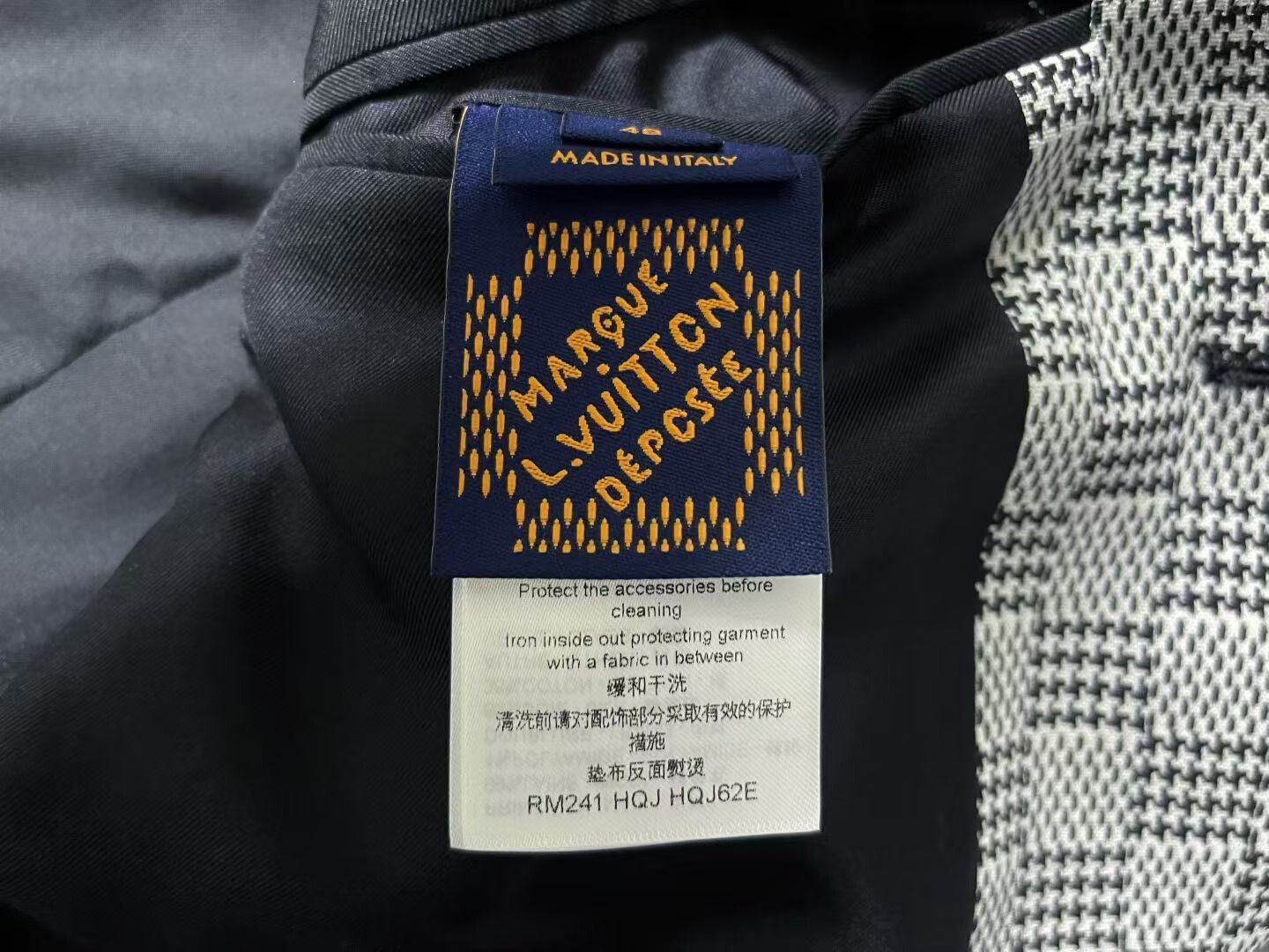 Louis Vuitton Louis Vuitton Wool Light Jacket m Men Size US M / EU 48-50 / 2 - 3 Thumbnail