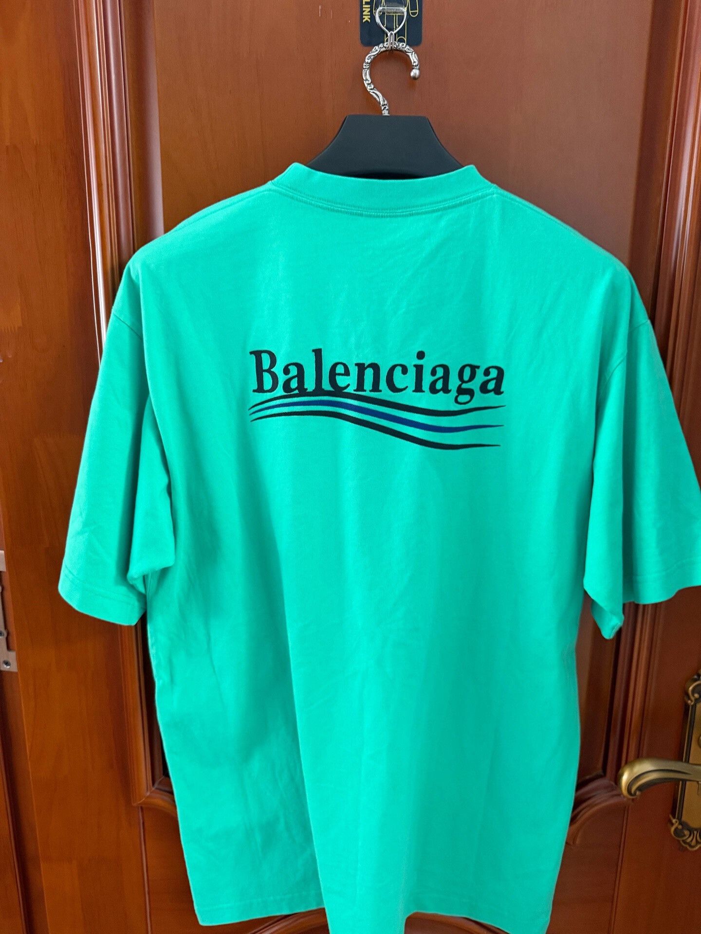 Balenciaga Balenciaga Embroidered Green T-Shirt xs Men Size US XS / EU 42 / 0 - 2 Thumbnail
