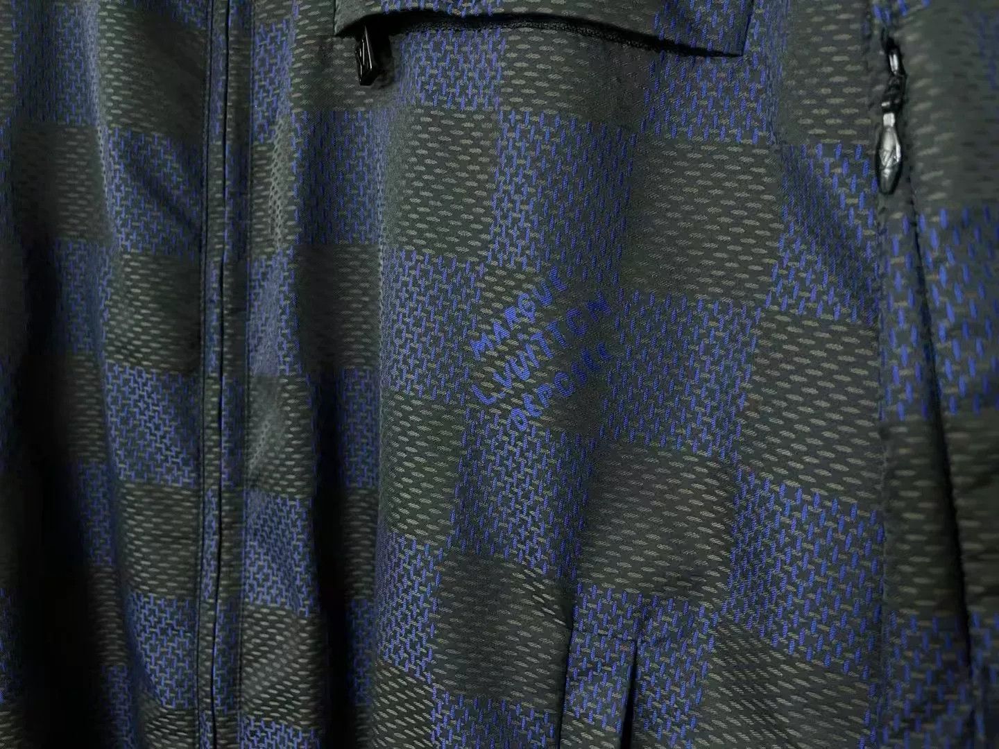 Louis Vuitton Louis Vuitton Embroidered Blue Light Jacket xl Men Size US XL / EU 56 / 4 - 2 Thumbnail