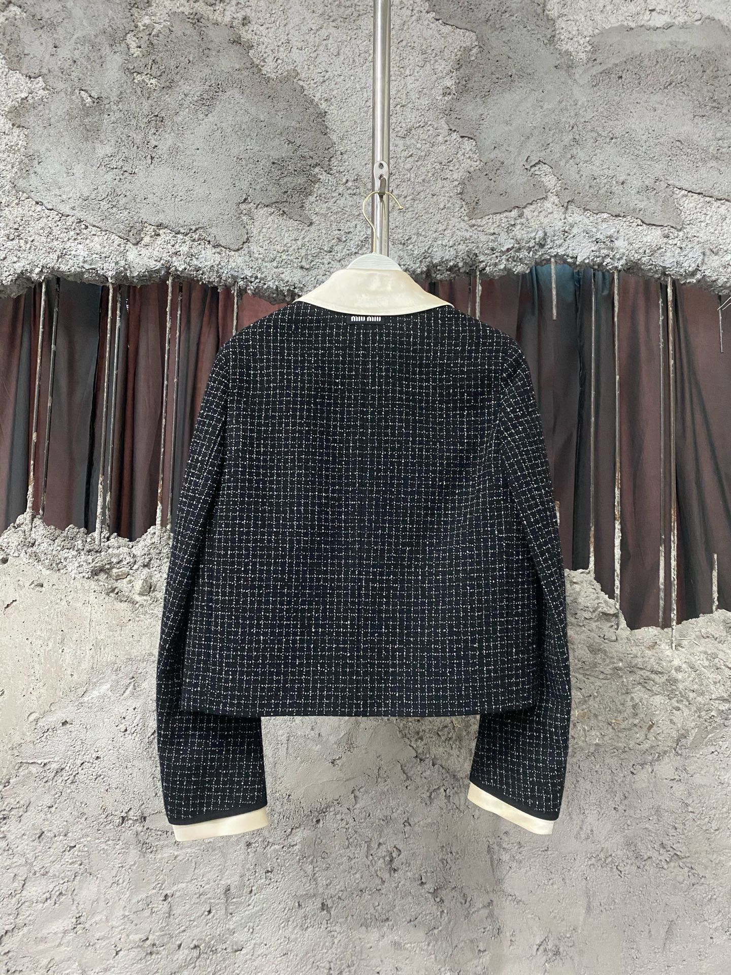 Miu Miu Miu Miu Cropped Jacket M Women Size M / US 6-8 / IT 42-44 - 2 Thumbnail