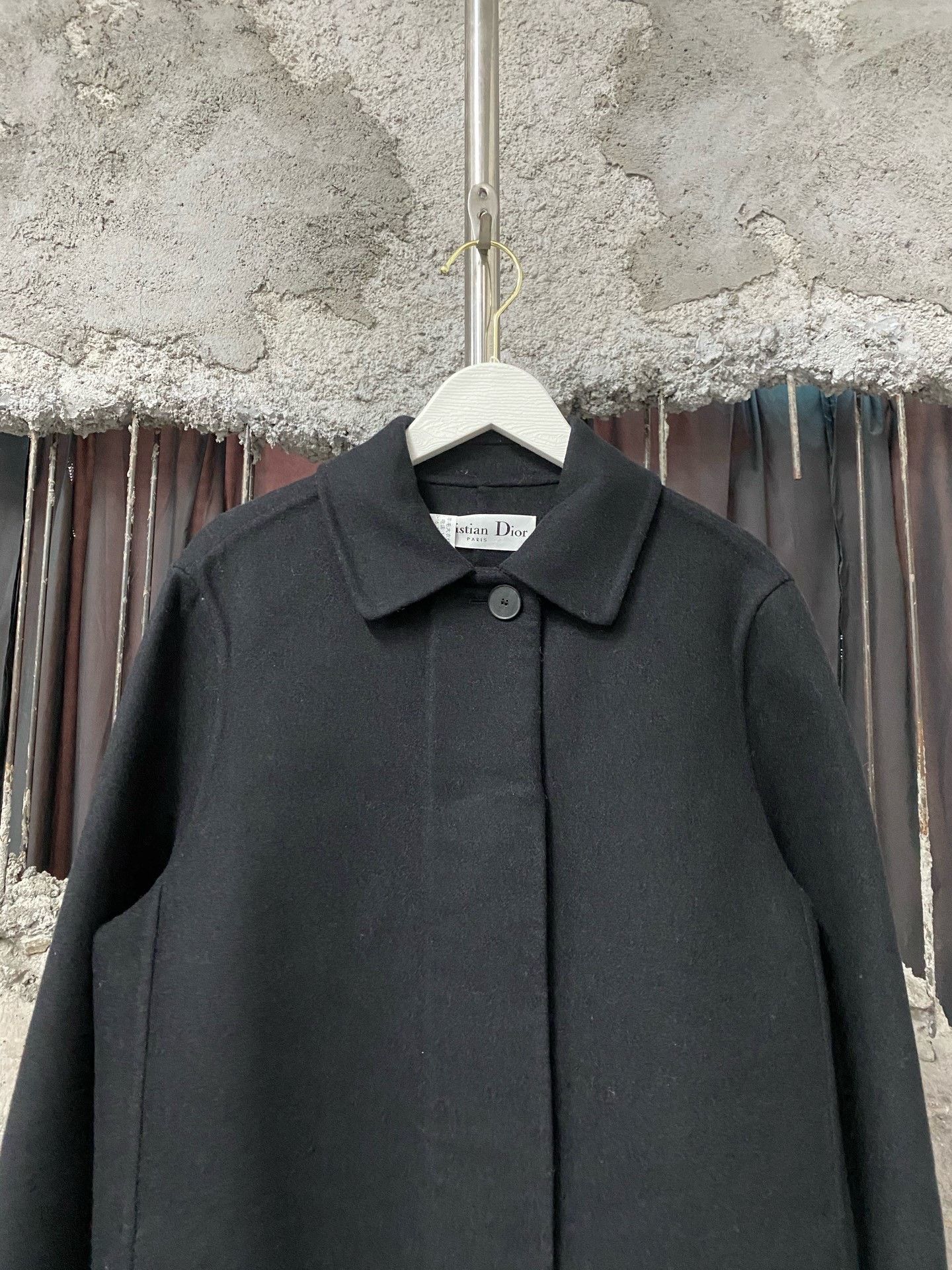 Dior Dior Wool Coat S Women Size S / US 4 / IT 40 - 3 Thumbnail