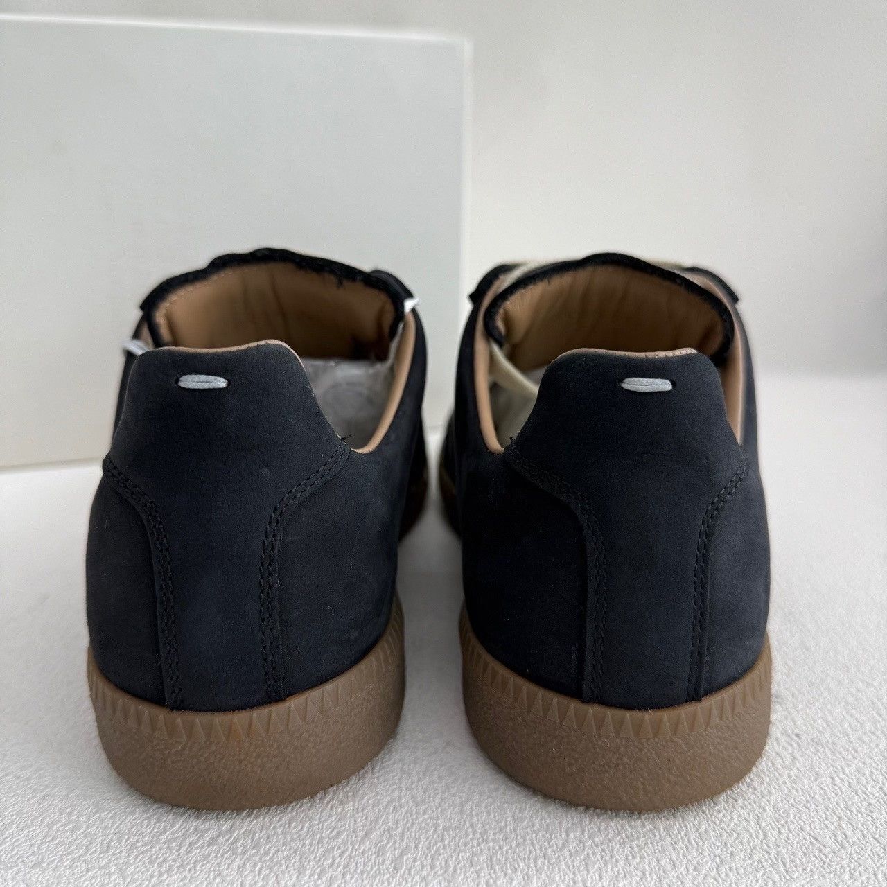 Maison Margiela Maison Margiela Leather Black Lowtop Sneakers us_7-5 Women Size US 7.5 / IT 37.5 - 6 Thumbnail