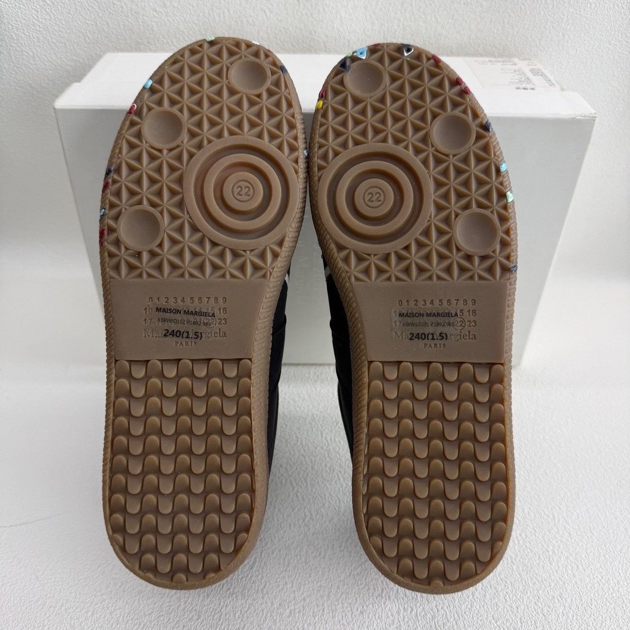 Maison Margiela Maison Margiela Leather Black Lowtop Sneakers us_7-5 Women Size US 7.5 / IT 37.5 - 8 Thumbnail