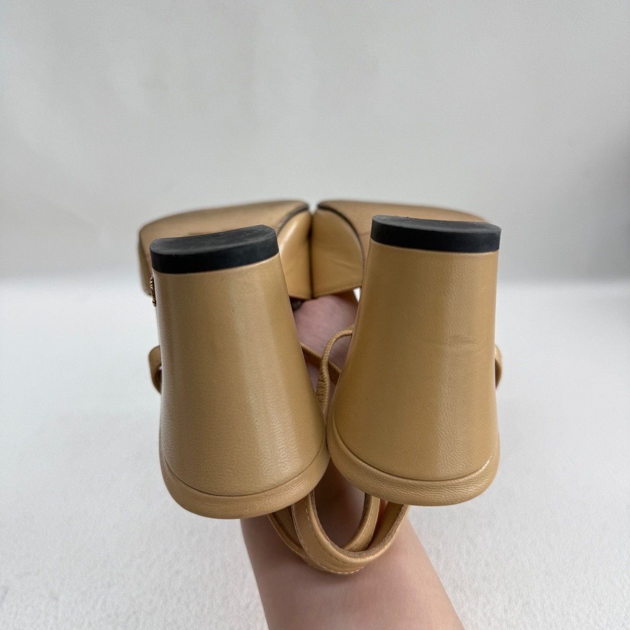 Chanel Chanel Black Sandals us_5 Women Size US 5 / IT 35 - 6 Thumbnail