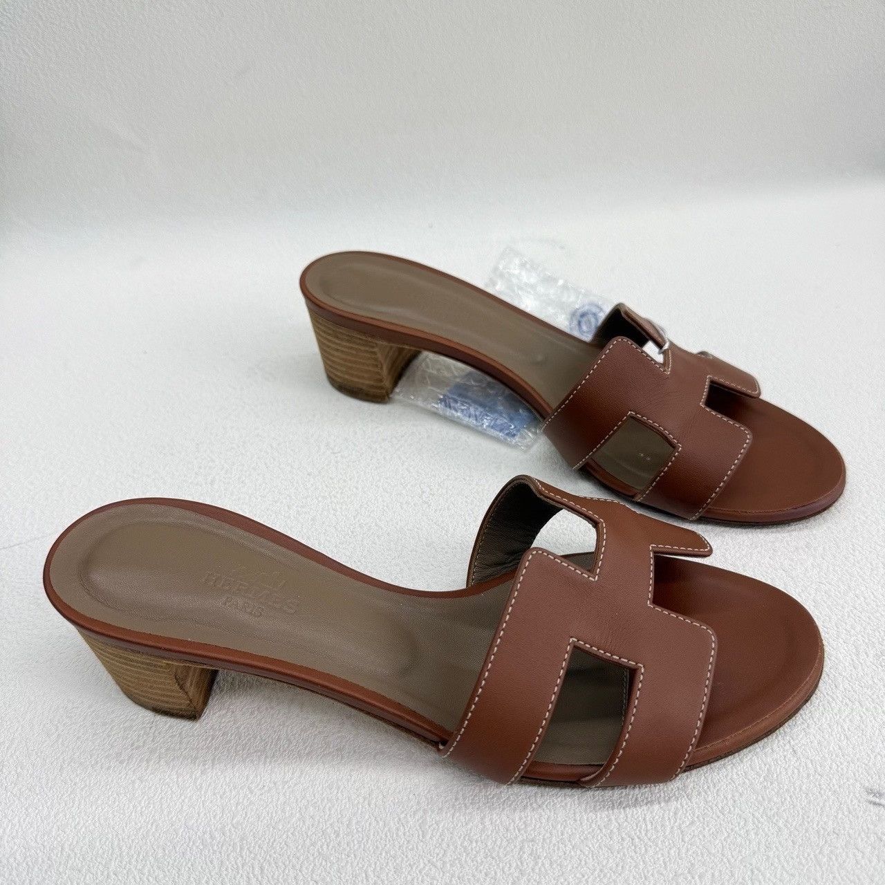 Hermes Hermes Brown Sandals us_6-5 Women Size US 6.5 / IT 36.5 - 3 Thumbnail