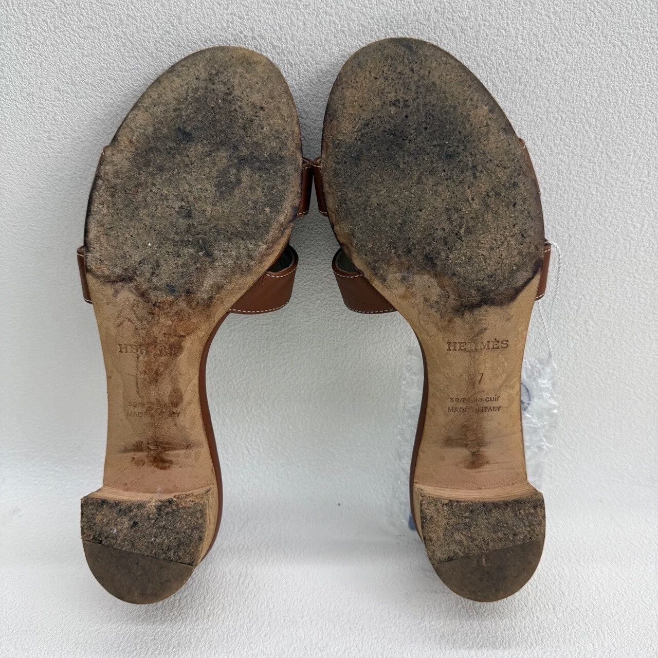 Hermes Hermes Brown Sandals us_6-5 Women Size US 6.5 / IT 36.5 - 7 Thumbnail
