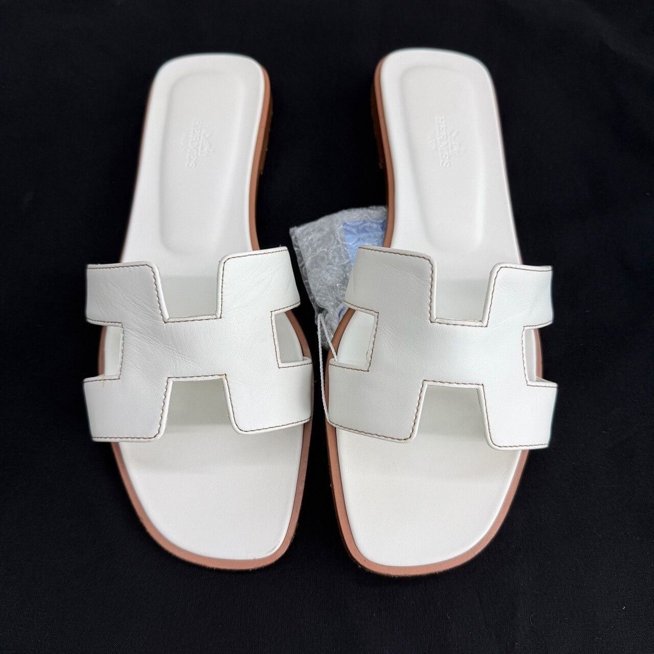 Hermes Hermes White Sandals us_8-5 Women Size US 8.5 / IT 38.5 - 2 Thumbnail