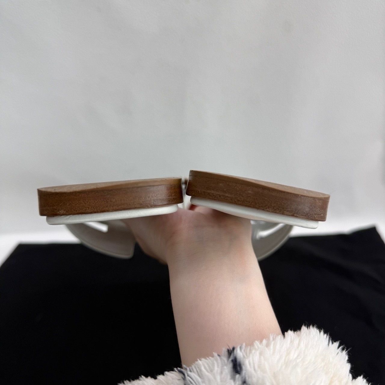 Hermes Hermes White Sandals us_8-5 Women Size US 8.5 / IT 38.5 - 6 Thumbnail
