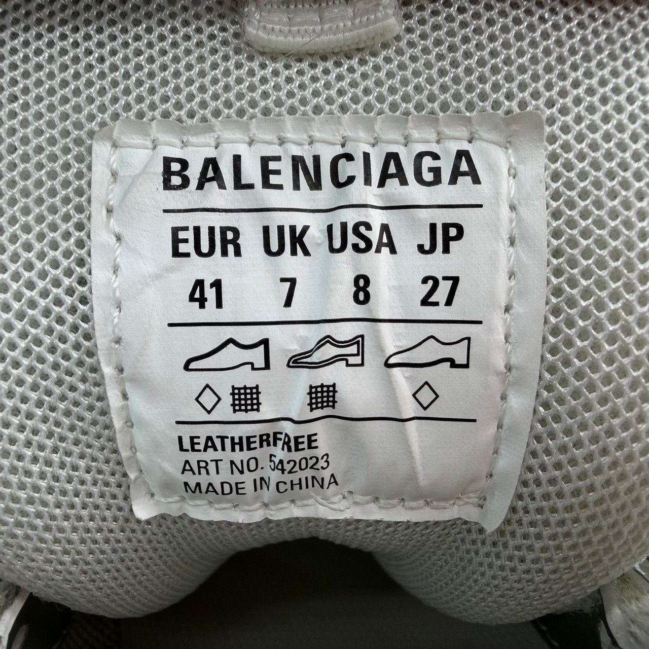 Balenciaga Balenciaga White Lowtop Sneakers 8.5 Men Size US 8.5 / EU 41-42 - 6 Thumbnail