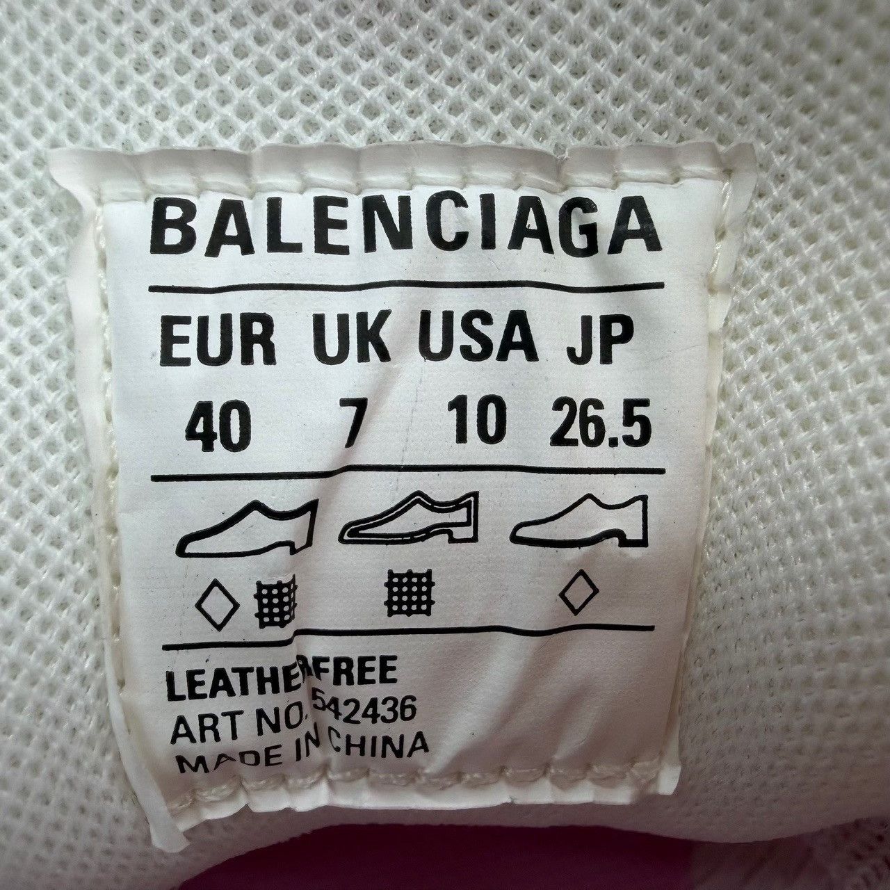 Balenciaga Balenciaga Mesh Pink Lowtop Sneakers us_9 Women Size US 9 / IT 39 - 5 Thumbnail