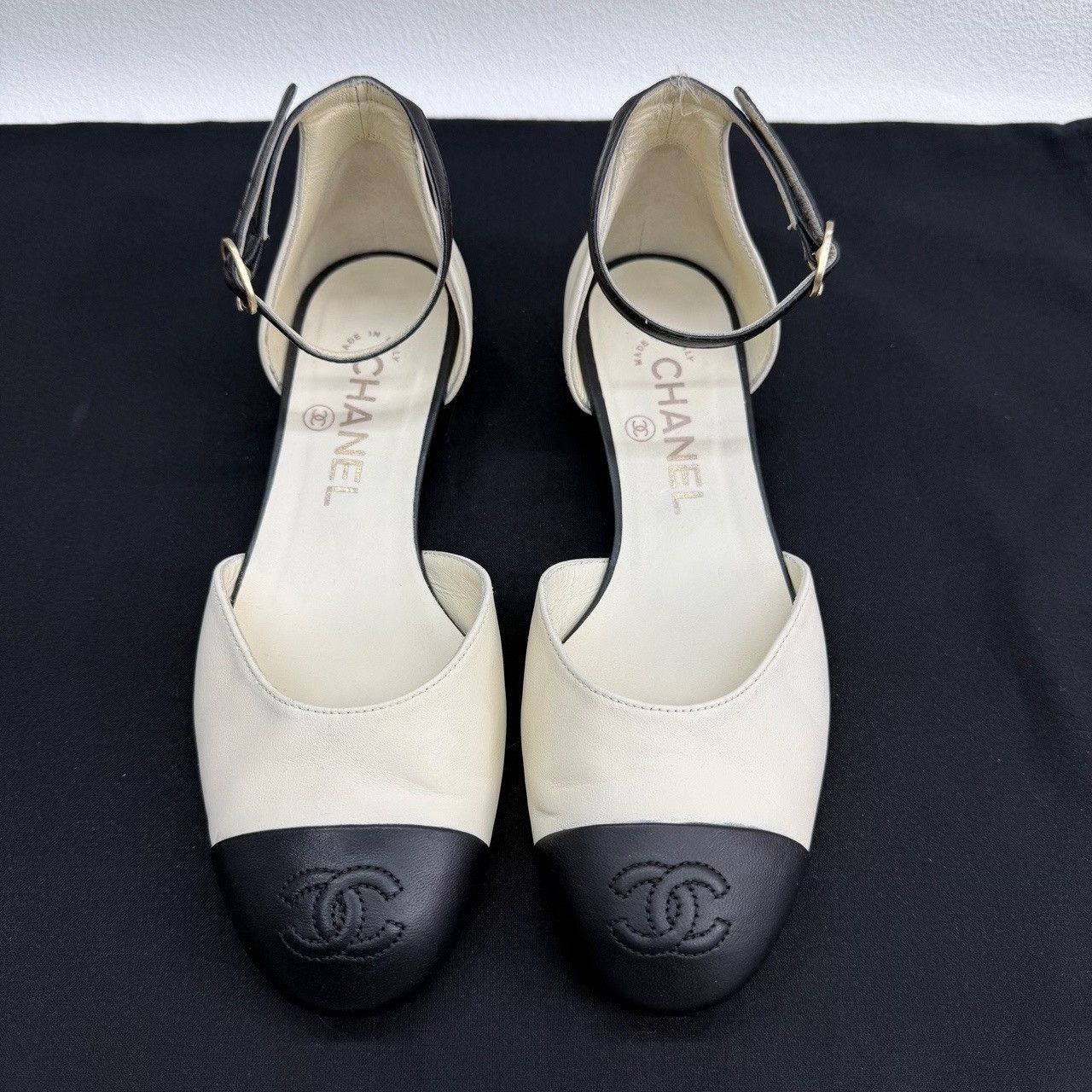 Chanel Chanel Black Sandals us_6 Women Size US 6 / IT 36 - 2 Thumbnail