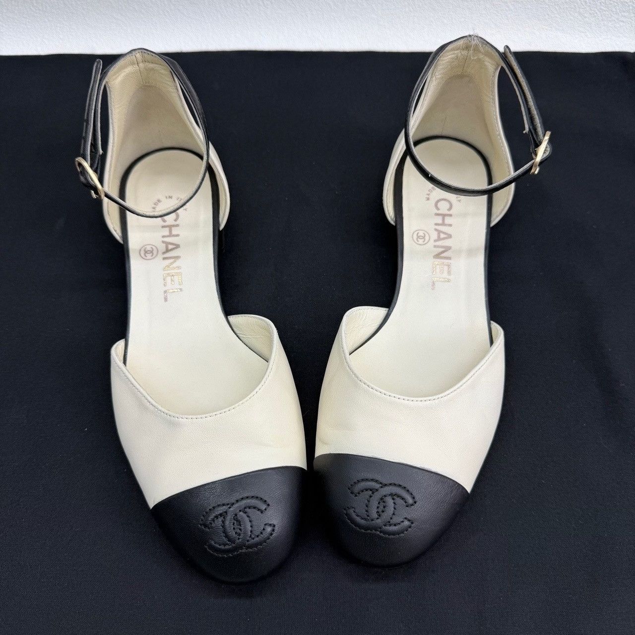 Chanel Chanel Black Sandals us_6 Women Size US 6 / IT 36 - 9 Thumbnail