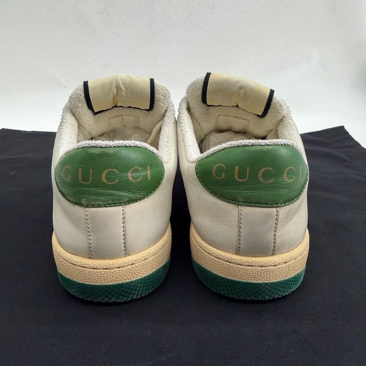 Gucci Gucci Canvas Green Lowtop Sneakers us_6 Women Size US 6 / IT 36 - 5 Thumbnail