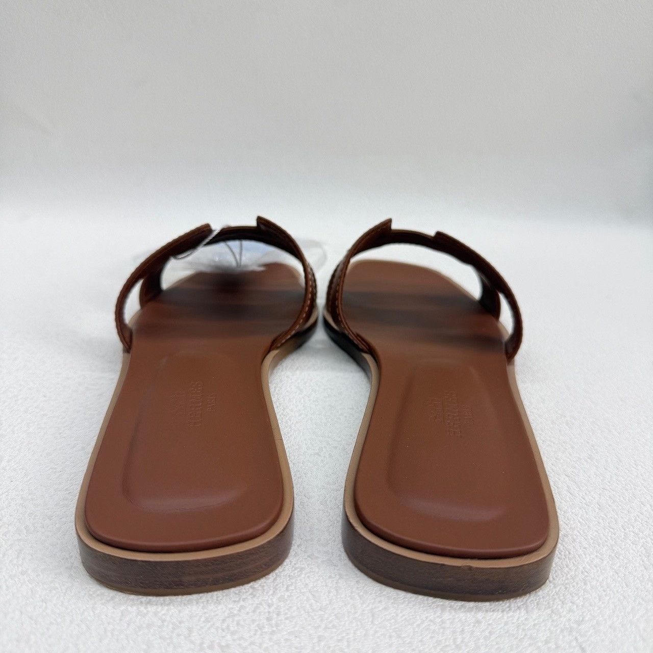 Hermes Hermes Brown Sandals us_6 Women Size US 6 / IT 36 - 6 Thumbnail