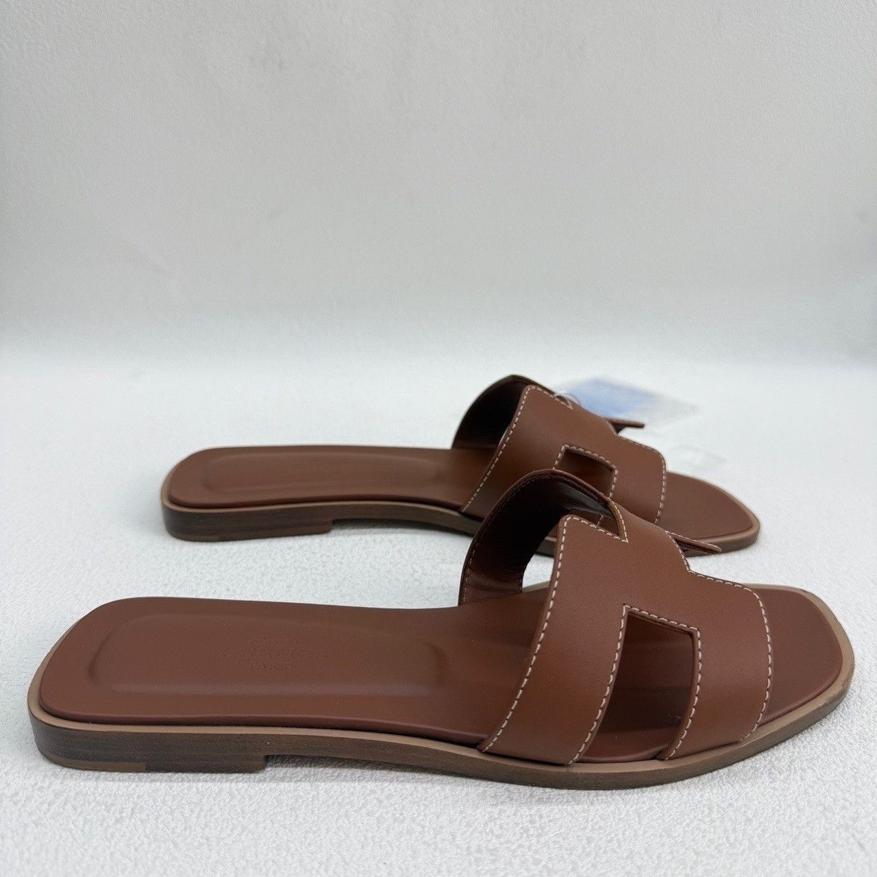 Hermes Hermes Brown Sandals us_6 Women Size US 6 / IT 36 - 8 Thumbnail