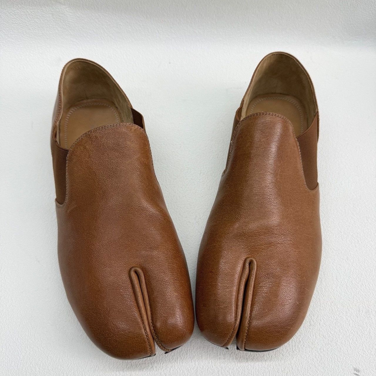 Maison Margiela Maison Margiela Leather Brown Lowtop Sneakers 8.5 Men Size US 8.5 / EU 41-42 - 9 Thumbnail