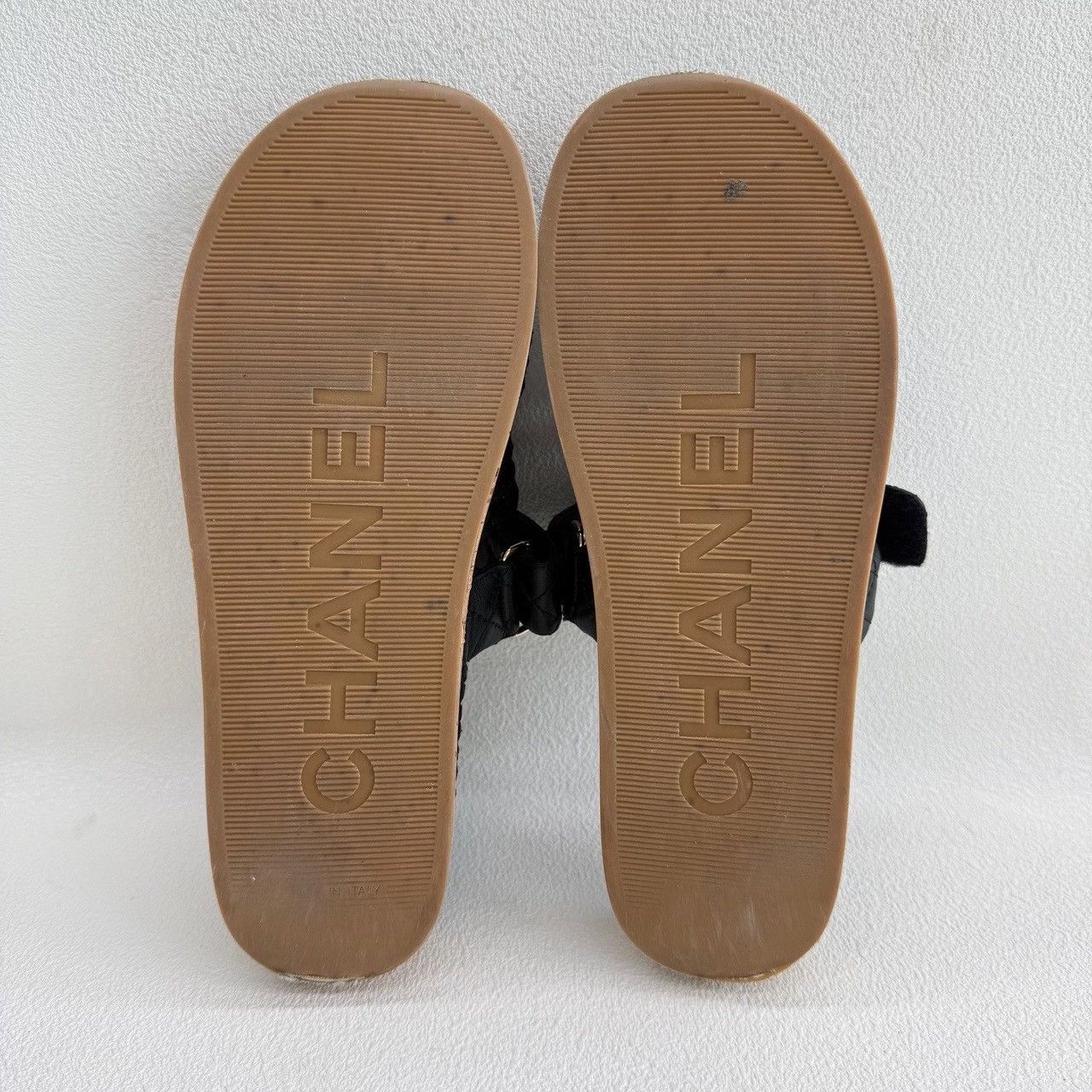 Chanel Chanel Leather Black Sandals Eu 39 Women Size US 9 / IT 39 - 7 Thumbnail