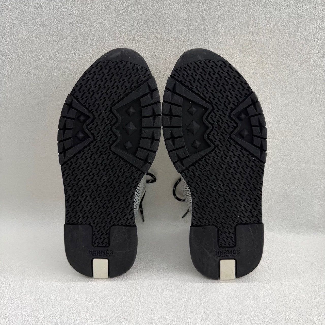 Hermes Hermes Leather Black Lowtop Sneakers 10 Men Size US 10 / EU 43 - 7 Thumbnail