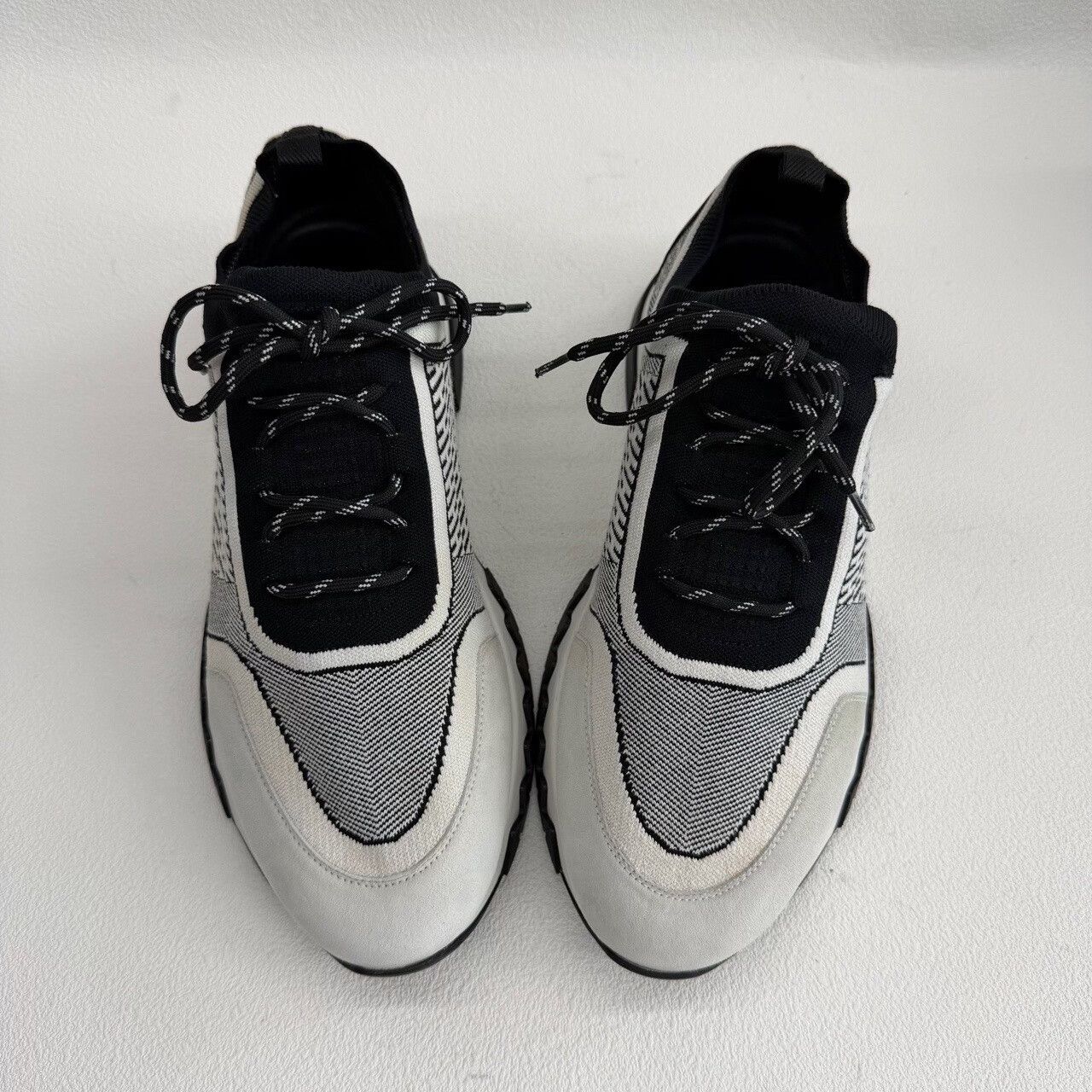 Hermes Hermes Leather Black Lowtop Sneakers 10 Men Size US 10 / EU 43 - 9 Thumbnail