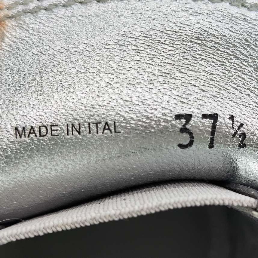 Prada Prada Leather Silver Lowtop Sneakers us_6-5 Women Size US 6.5 / IT 36.5 - 6 Thumbnail
