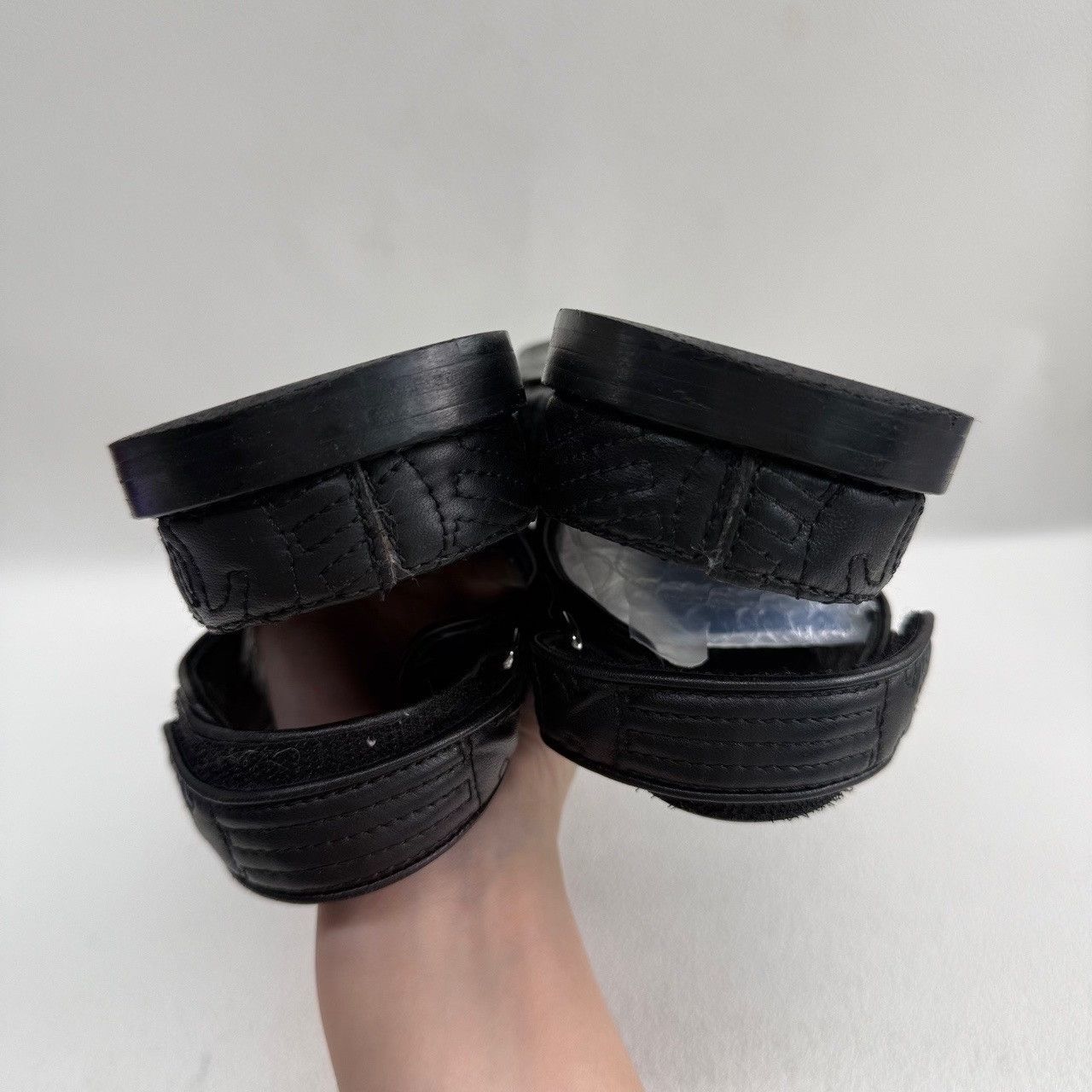 Chanel Chanel Black Sandals us_6-5 Women Size US 6.5 / IT 36.5 - 6 Thumbnail