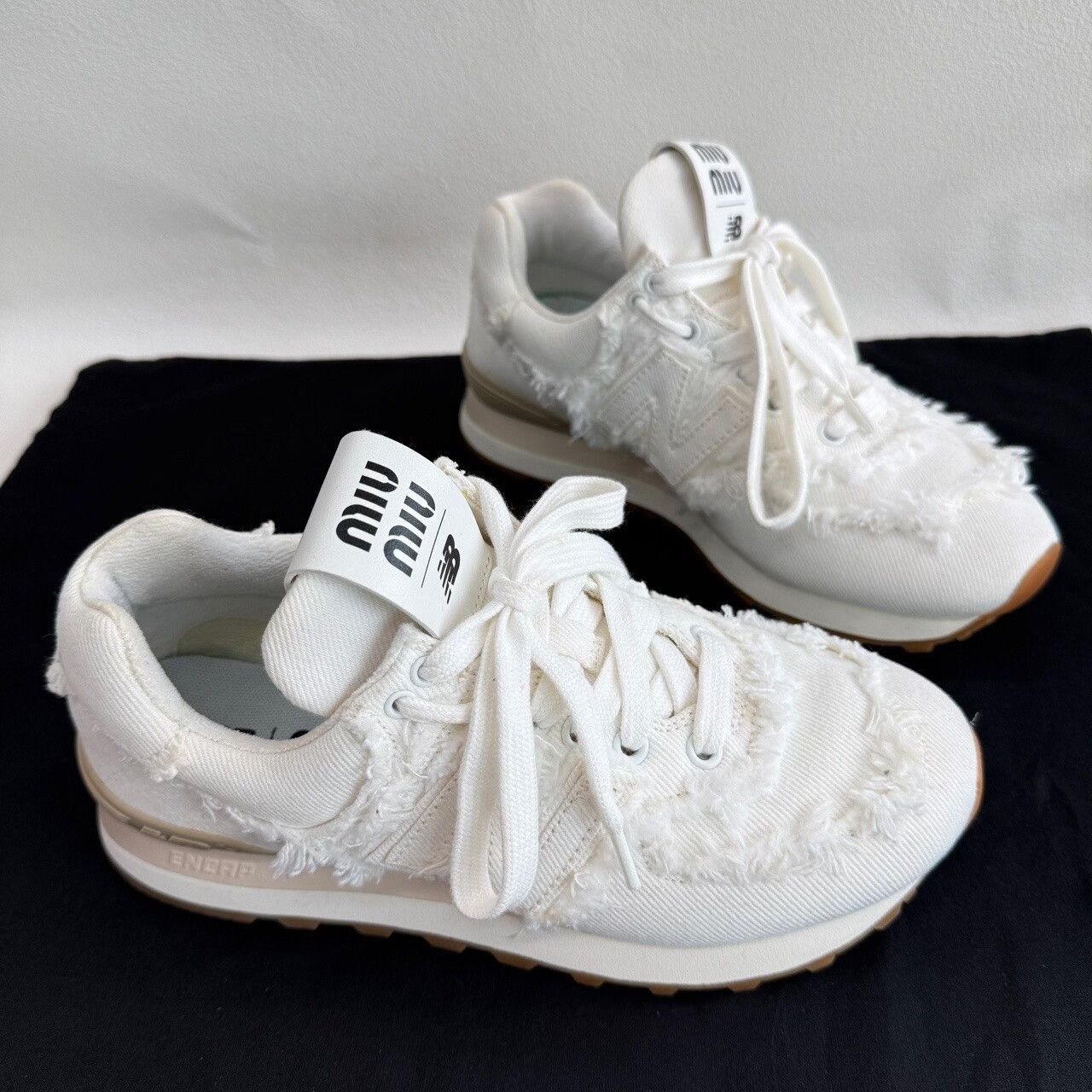 New Balance New Balance Casual White Lowtop Sneakers us_4 Women Size US 4 / IT 34 - 3 Thumbnail